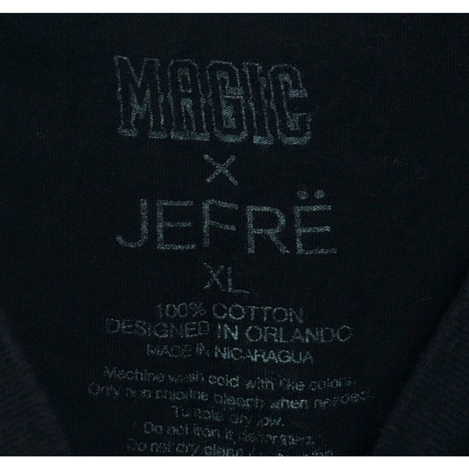 Doublet JEFRE Orlando Magic Kingdom On The Rise Double Sided Black T-Shirt XL Size US XL / EU 56 / 4 - 4 Thumbnail