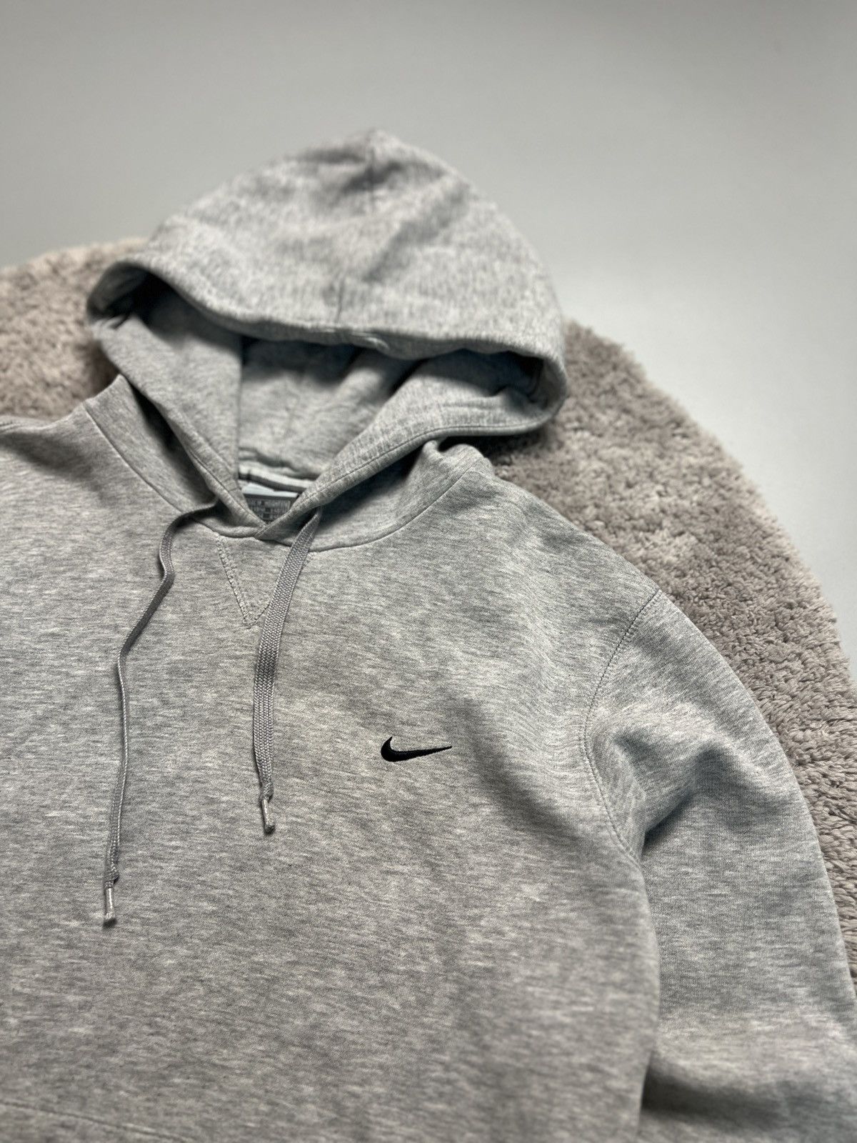 Nike × Vintage Vintage Nike Swoosh Y2K Hoodie Rare Size US M / EU 48-50 / 2 - 4 Thumbnail