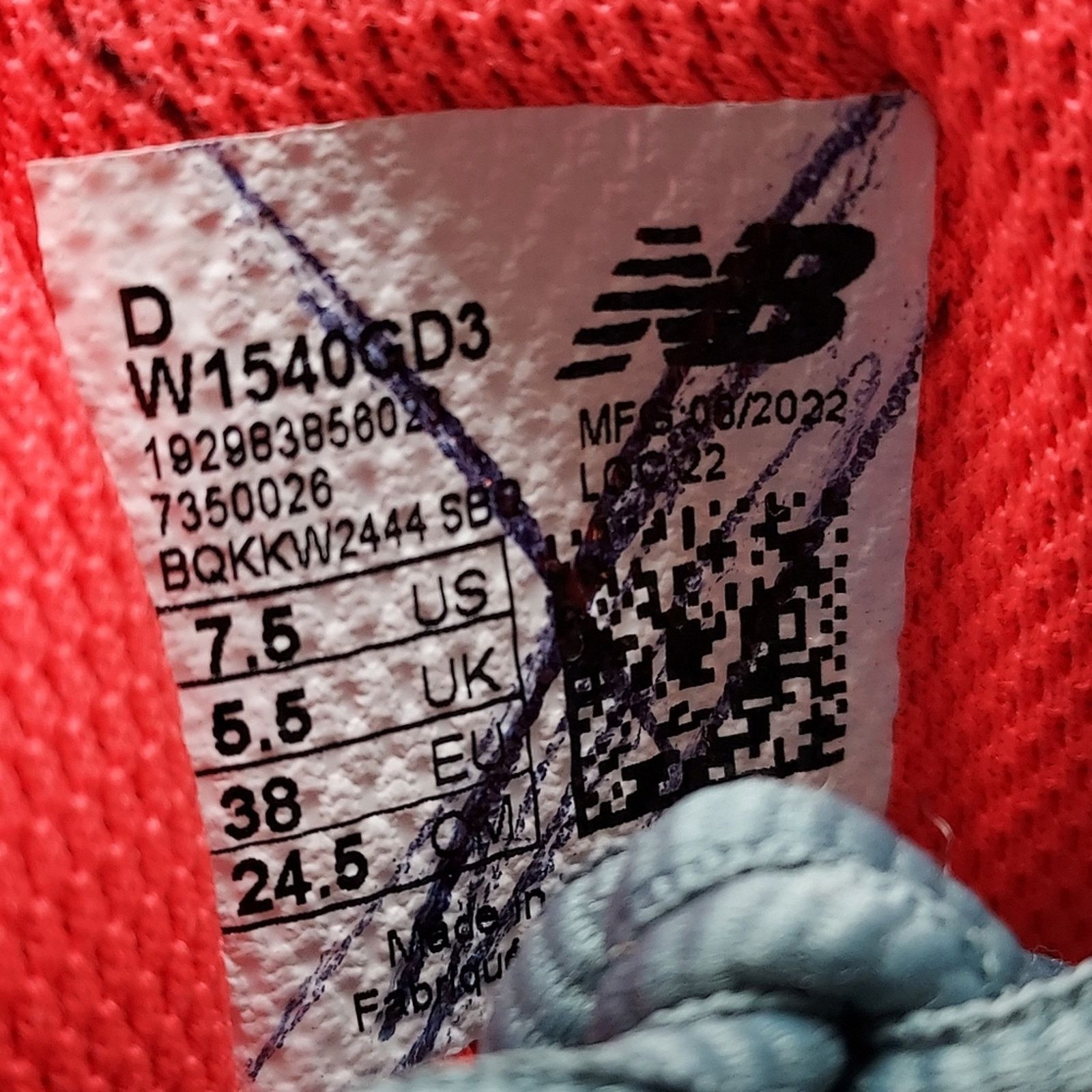 New Balance New Balance Womens | Grey | 1540 V3 Athletic Shoes Size 7.5 Size US 7.5 / IT 37.5 - 9 Thumbnail