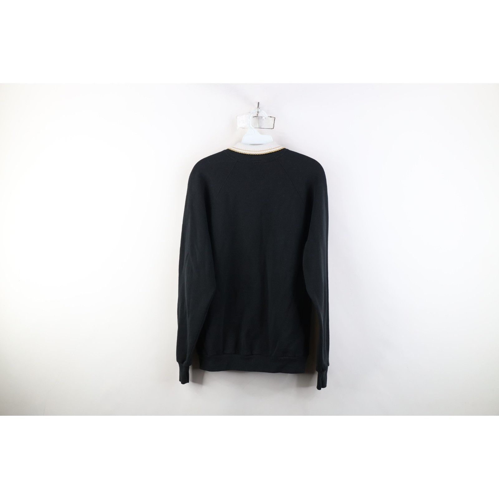 Vintage Vintage 90s Streetwear Faded Christmas Collared Sweatshirt Size XL / US 12-14 / IT 48-50 - 13 Thumbnail
