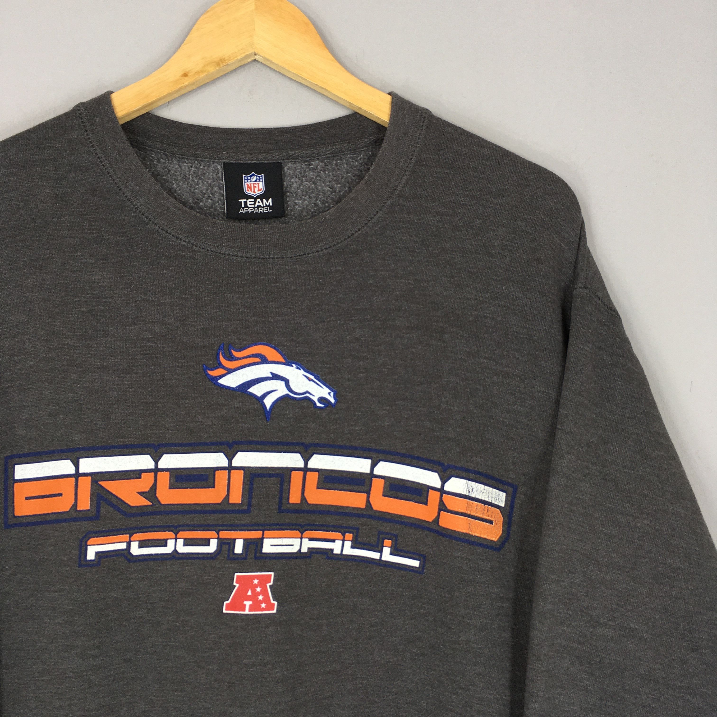 NFL × Vintage Vintage Y2K Denver Broncos NFL Sweatshirt XLarge Size US XL / EU 56 / 4 - 2 Thumbnail