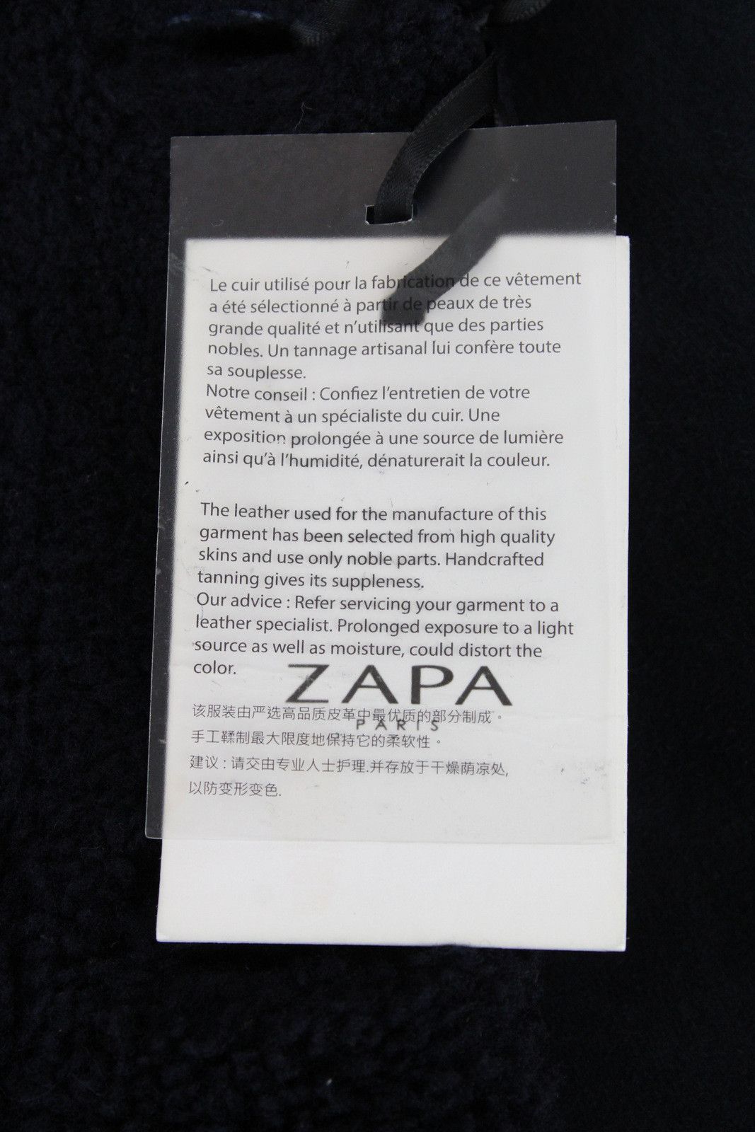 ZAPA ZAPA Jacket Womens ~MEDIUM* Lamb Leather Shearling Buttons Size M / US 6-8 / IT 42-44 - 4 Thumbnail