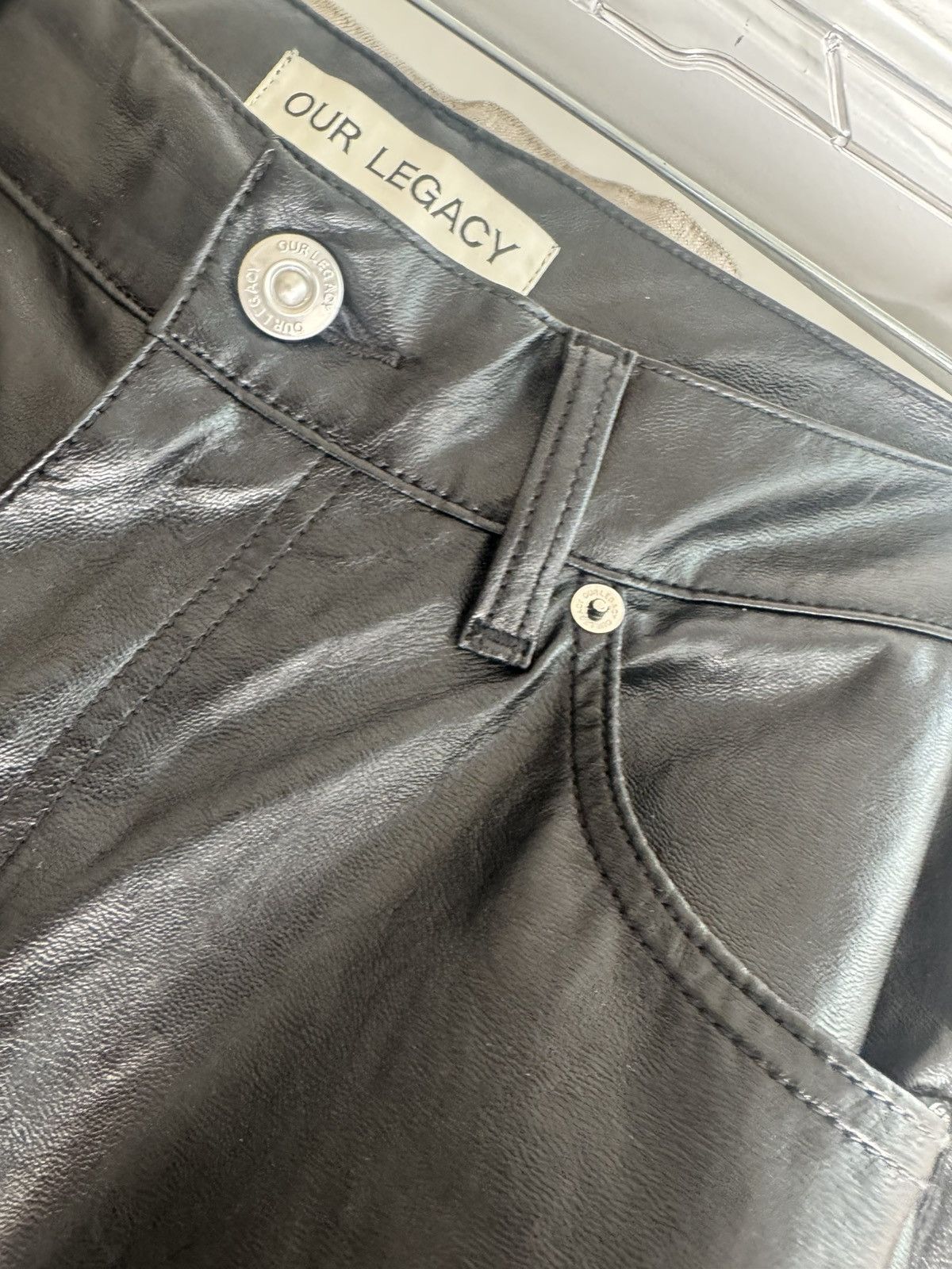 Our Legacy Our Legacy Formal Moto Cut Pants Size US 32 / EU 48 - 4 Thumbnail