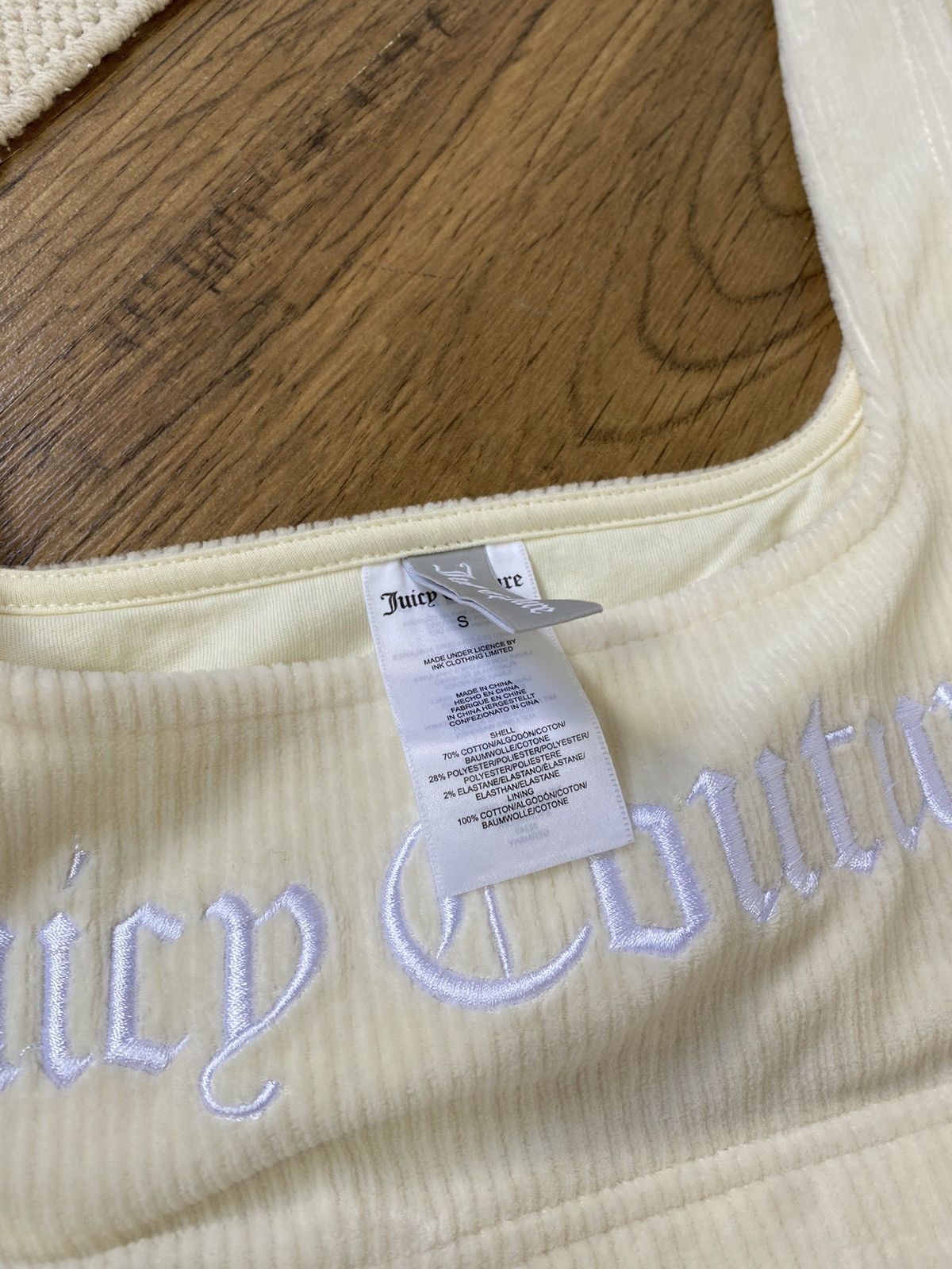 Juicy Couture VELVET CROP WMNS TOP JUICY COUTURE Size S / US 4 / IT 40 - 4 Thumbnail
