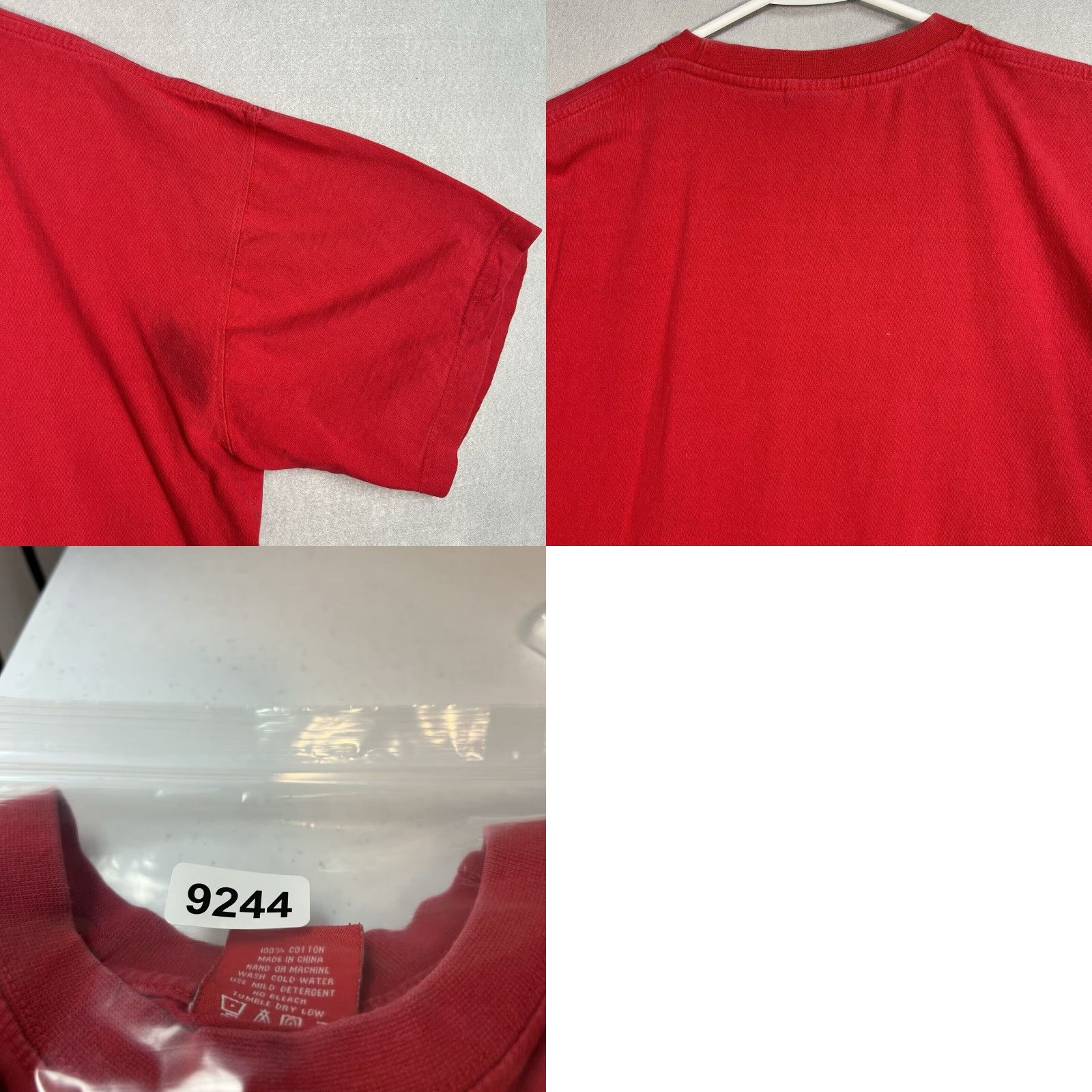 Vintage VINTAGE 2000s Dream USA Y2K Stick To The Script Money Graphic T-Shirt Adult Men 3XL Red Size US XXL / EU 58 / 5 - 8 Thumbnail