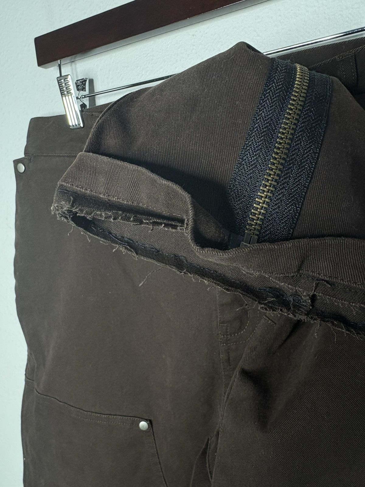 Vuja De VUJA DE Brown Double Knee Pants HEMMED Size US 32 / EU 48 - 12 Thumbnail