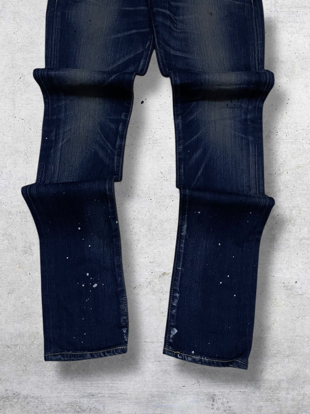 Japanese Brand VINTAGE MOUSSY JAPAN DESIGNER 90S SPLASH PUNK SKINNY DENIM Size US 29 - 3 Thumbnail