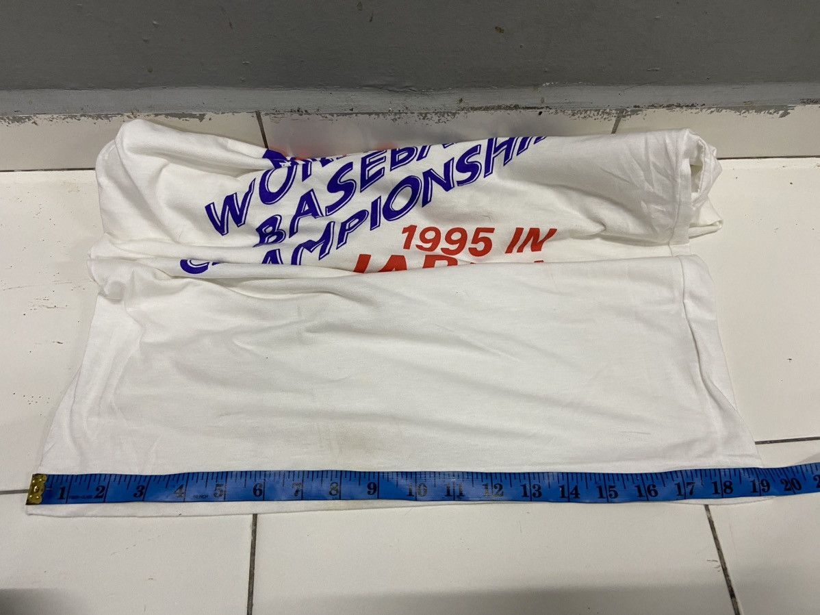 Mizuno VINTAGE MIZUNO WORLD BOYS BASEBALL CHAMPIONSHIP 1995 TEE Size US M / EU 48-50 / 2 - 10 Thumbnail