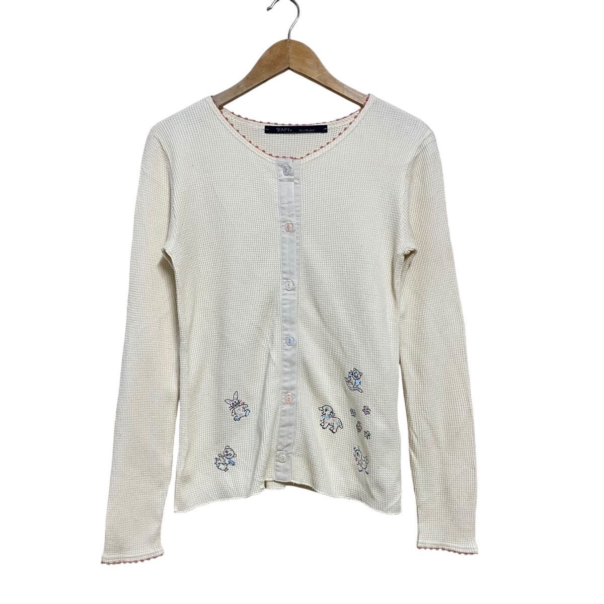 Bape Bapy Waffle Sweater Cardigan Size M / US 6-8 / IT 42-44 - 11 Thumbnail