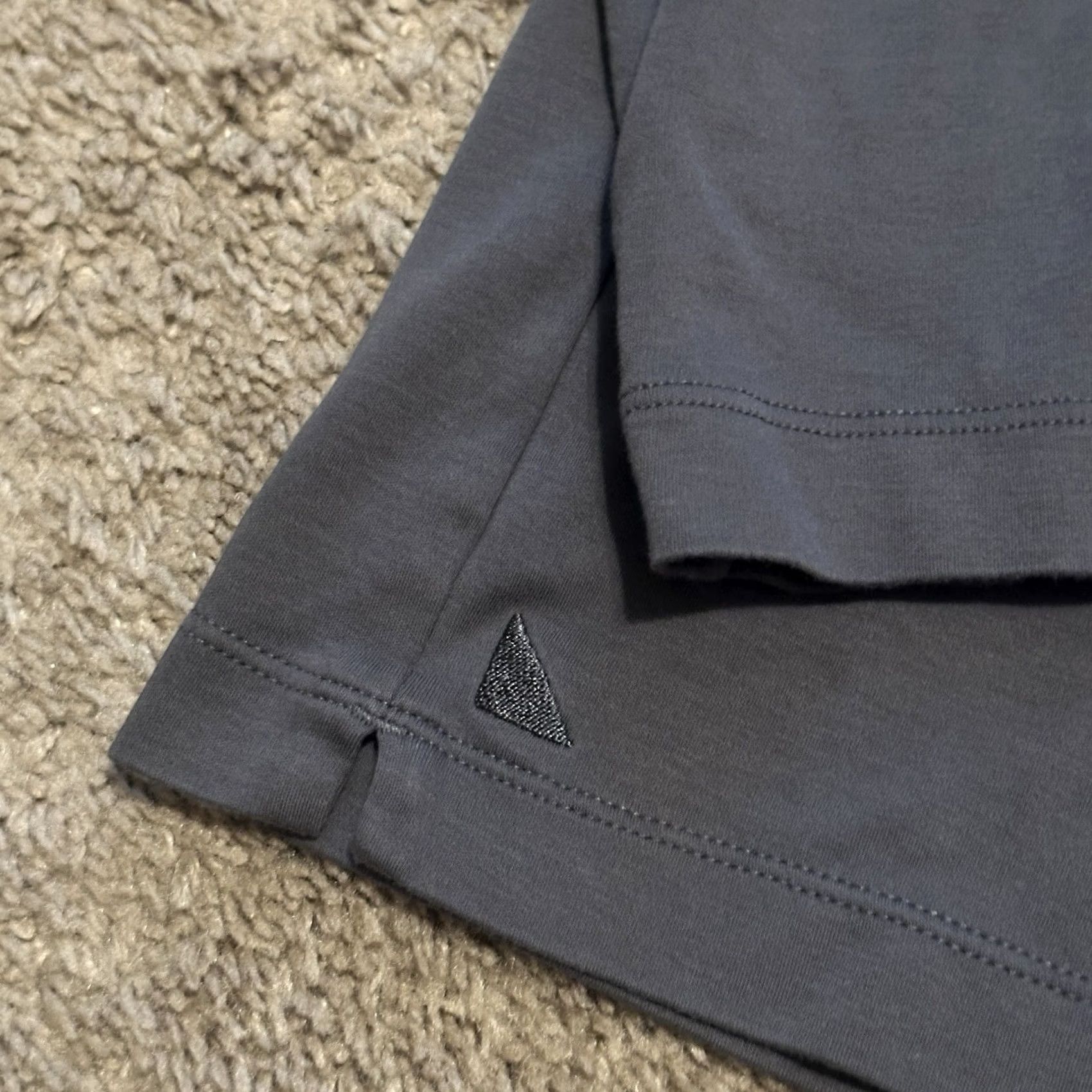 UNTUCKit UNTUCKit Polo Shirt Mens Medium Performance Preppy Collared Long Sleeve Gray Size US M / EU 48-50 / 2 - 2 Thumbnail