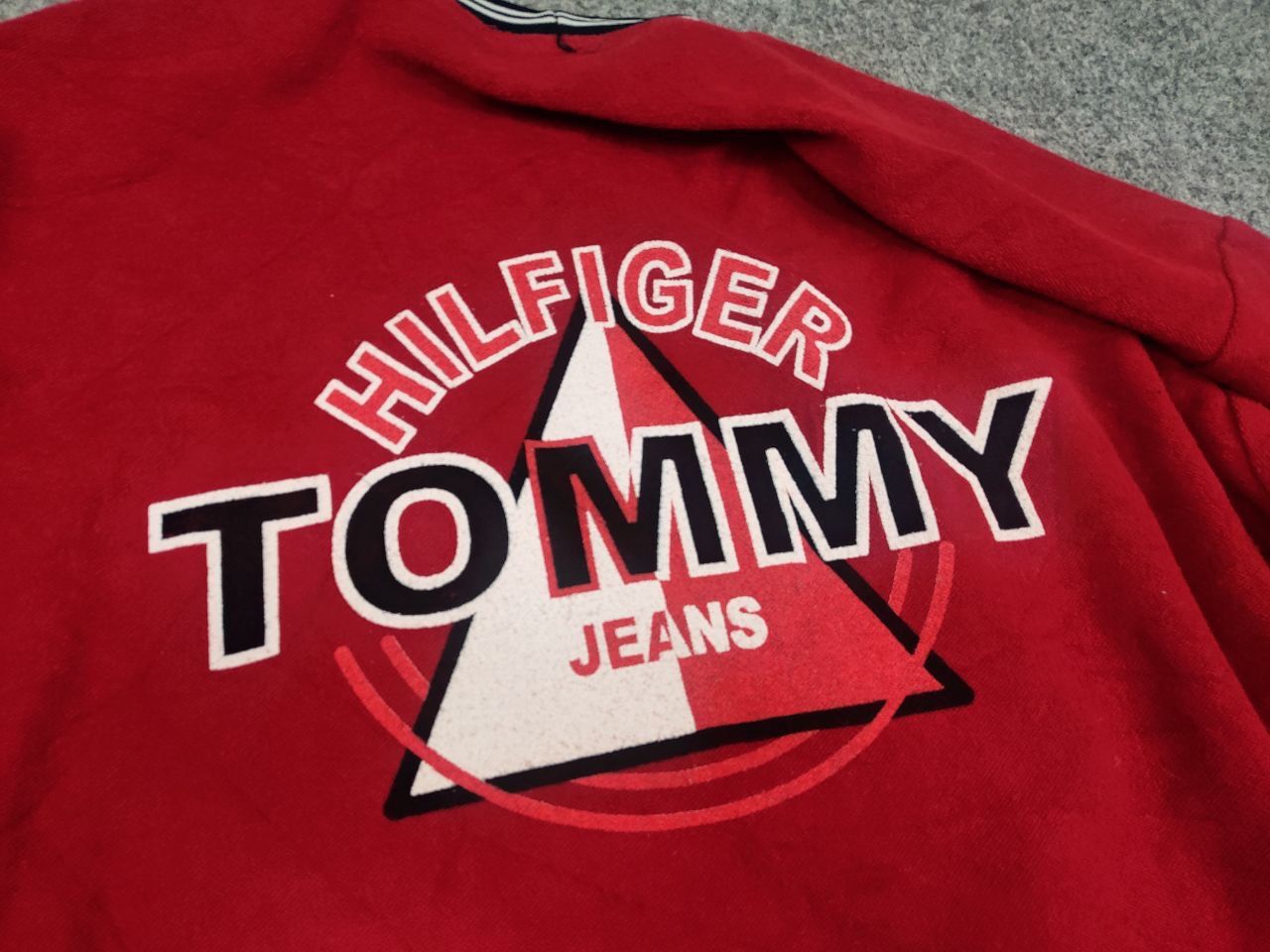 Tommy Hilfiger Vintage Tommy Hilfiger Jeans USA Made Oversized Long Sleeve Size US XL / EU 56 / 4 - 11 Thumbnail