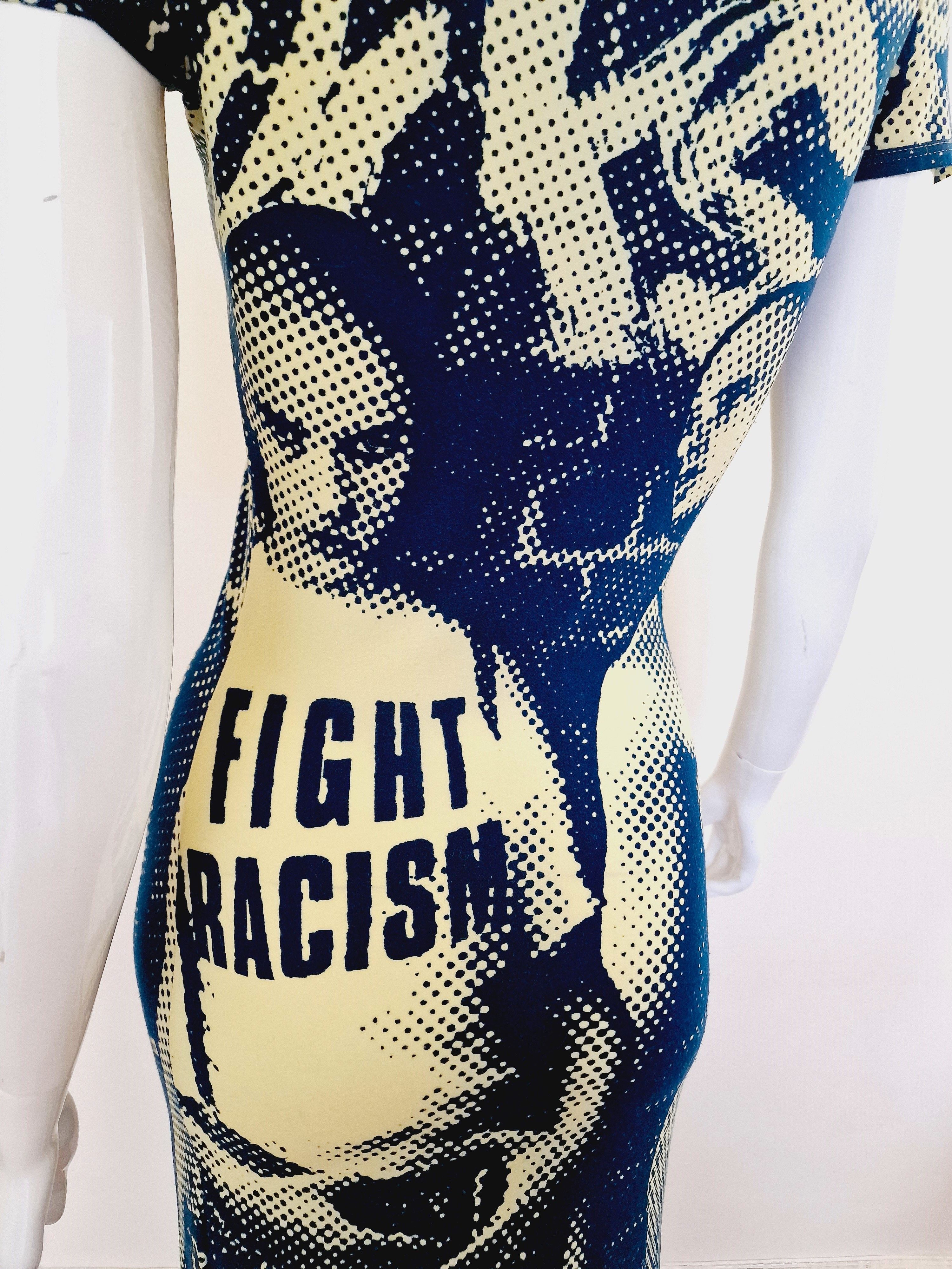 Jean Paul Gaultier Jean Paul Gaultier Punk Fight Against Racism 1997 Dress Size M / US 6-8 / IT 42-44 - 10 Thumbnail