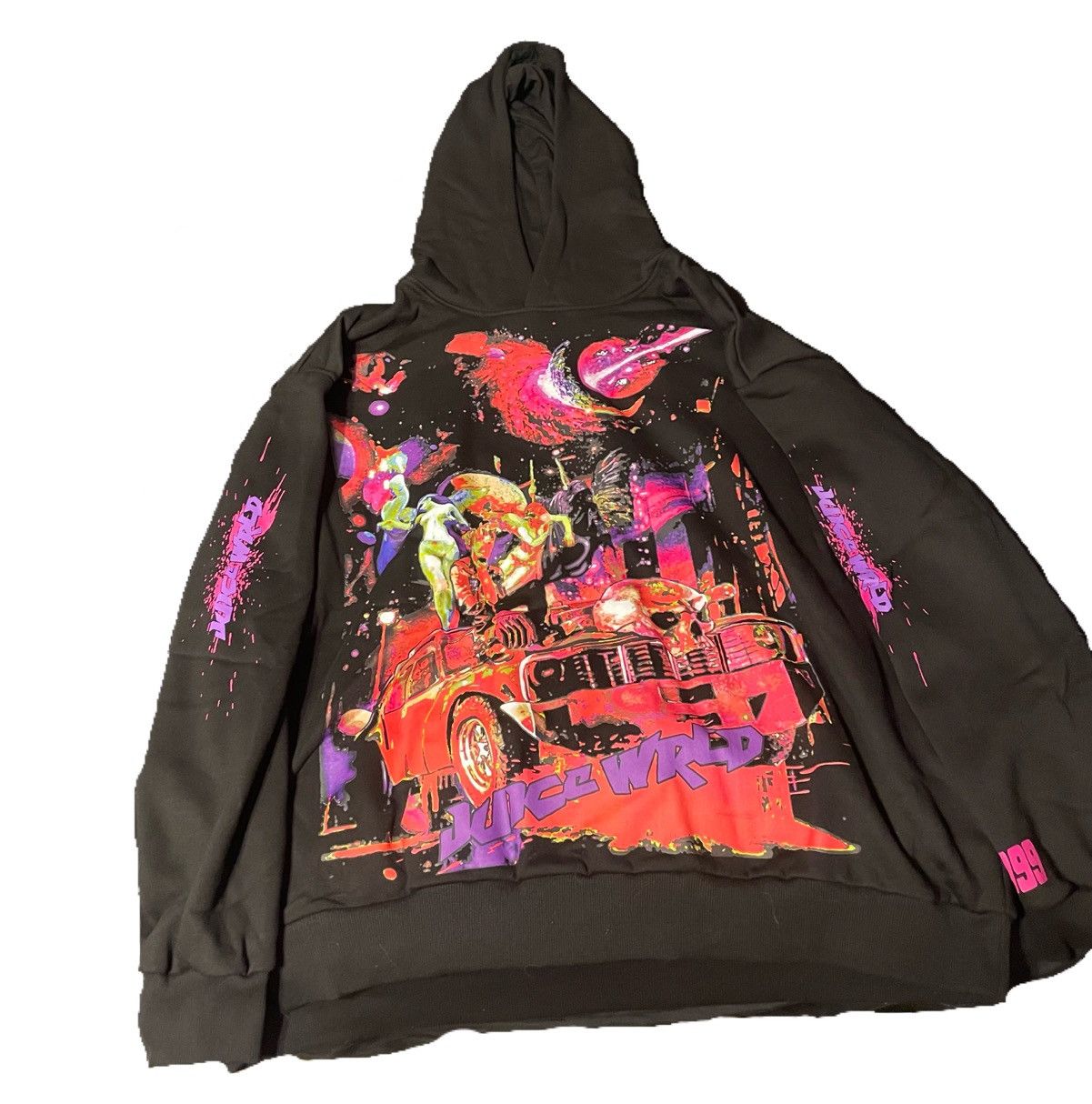 セール‼️Juicewrld ×Vlone Galaxy フーディXL セール‼️Juicewrld ×Vlone Galaxy フーディXL
