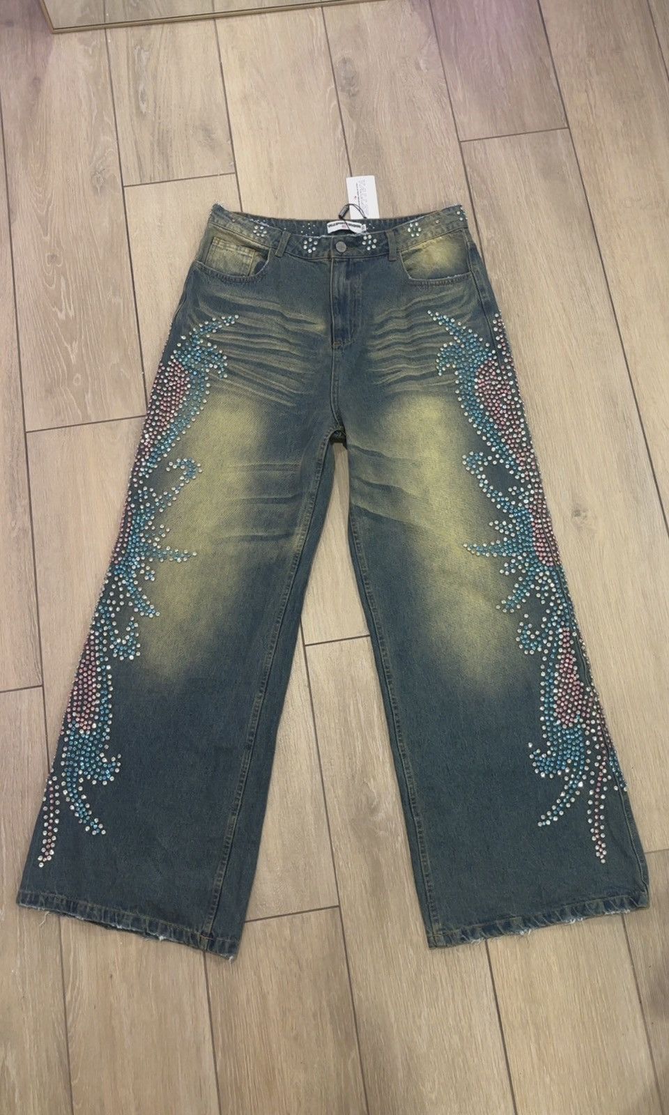 Vale Vale tsunami denim Size US 30 / EU 46 - 1 Thumbnail