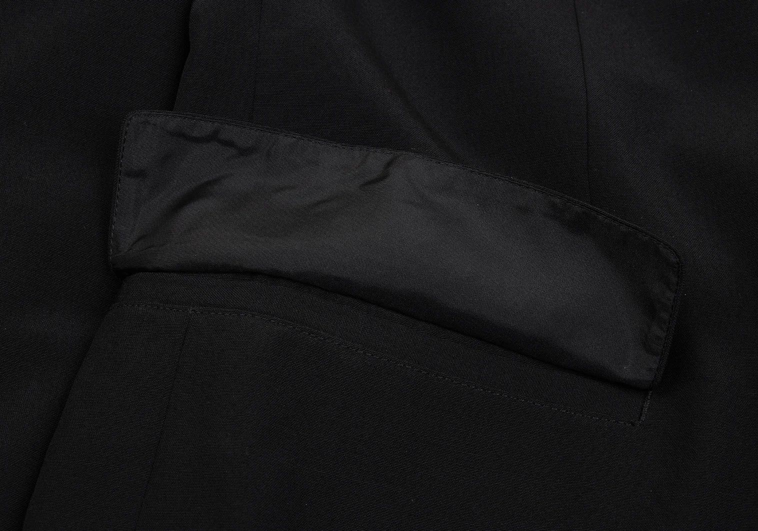 Jean Paul Gaultier Border Lining Wool Jacket in Black Size 52 Size US L / EU 52-54 / 3 - 9 Thumbnail