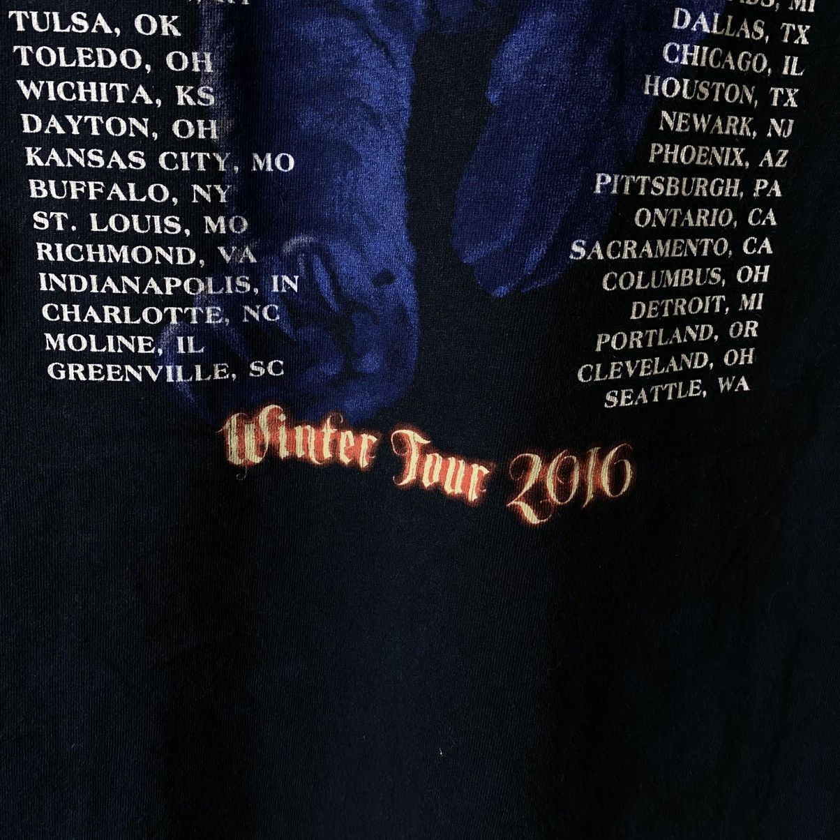 Band Tees Trans-Siberian Orchestra Rock Band Winter Tour 2016 T Shirt Size US M / EU 48-50 / 2 - 6 Thumbnail