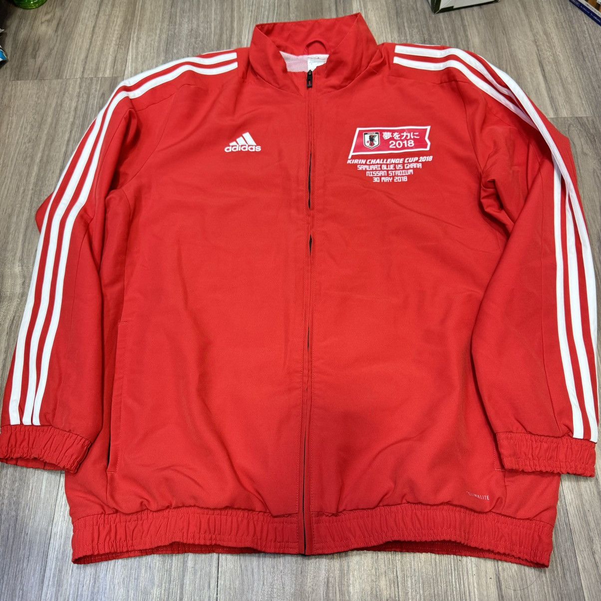 Adidas × Japanese Brand Japan KIRIN challenge 2018 player issue/worn jacket Size US L / EU 52-54 / 3 - 1 Thumbnail