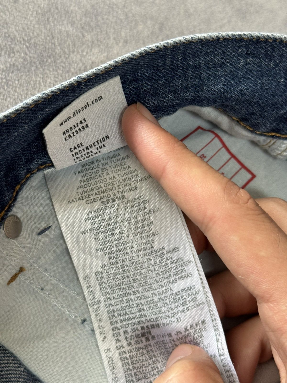 Diesel × Vintage Diesel Y2K denim jeans pants baggy vintage style size 32 M Size US 32 / EU 48 - 18 Thumbnail