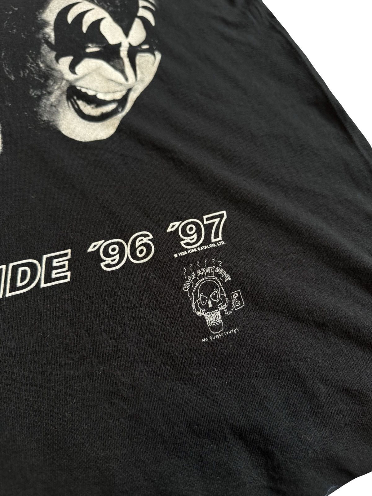 Band Tees Vtg 96s Kiss Tour Worldwide L Alive T-Shirt Screen Stars XL Size US XL / EU 56 / 4 - 4 Thumbnail