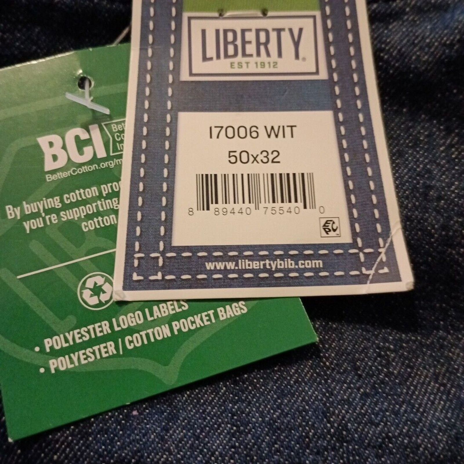 Liberty Liberty Denim Blue Jeans Bib Overalls Size US 44 / EU 60 - 8 Thumbnail