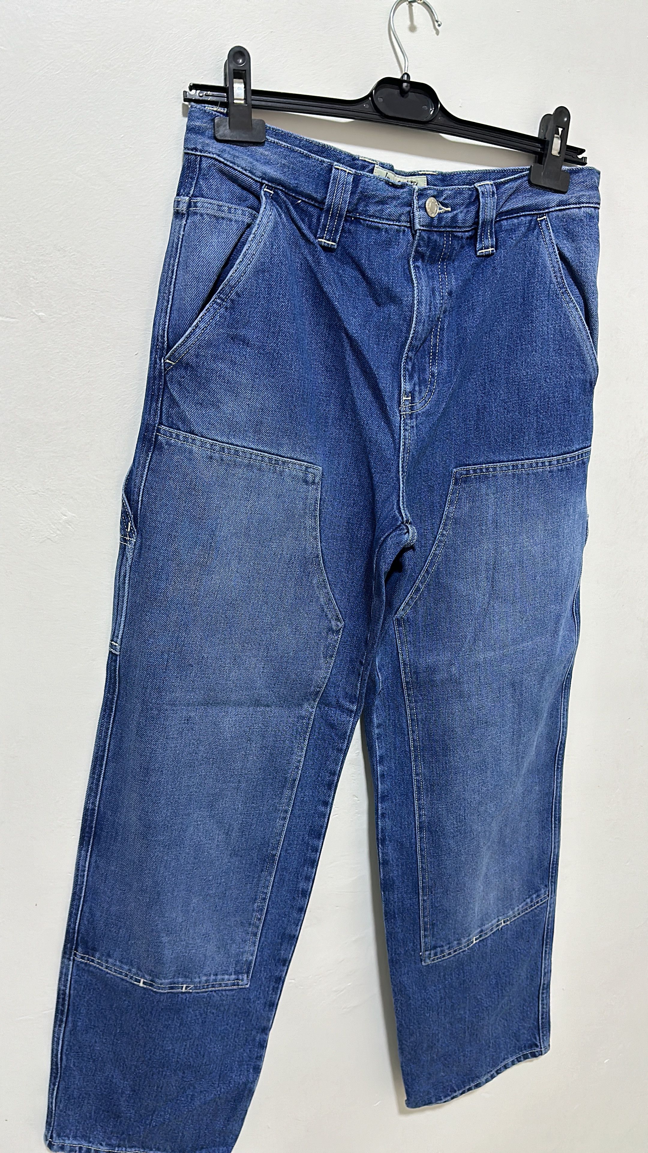 Stussy Stussy Blue Double Knee Work Pant Canvas Size 28 Size US 28 / EU 44 - 3 Thumbnail
