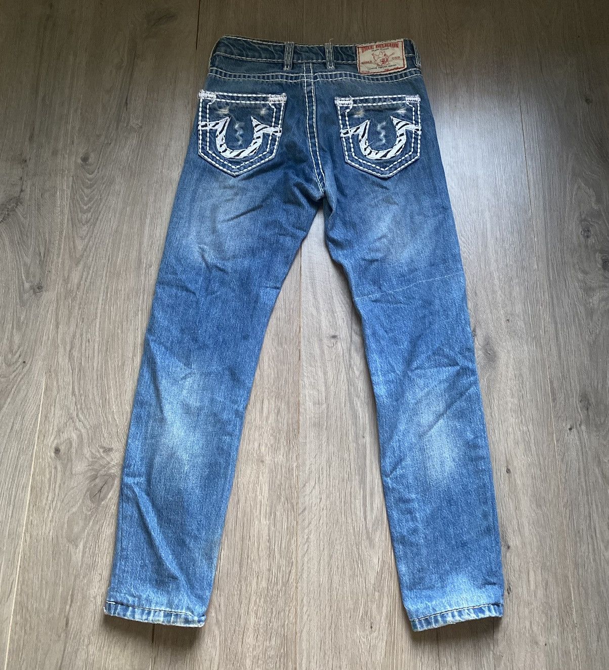 True Religion Ricky Super T Jeans Fits 31x30 Made in USA