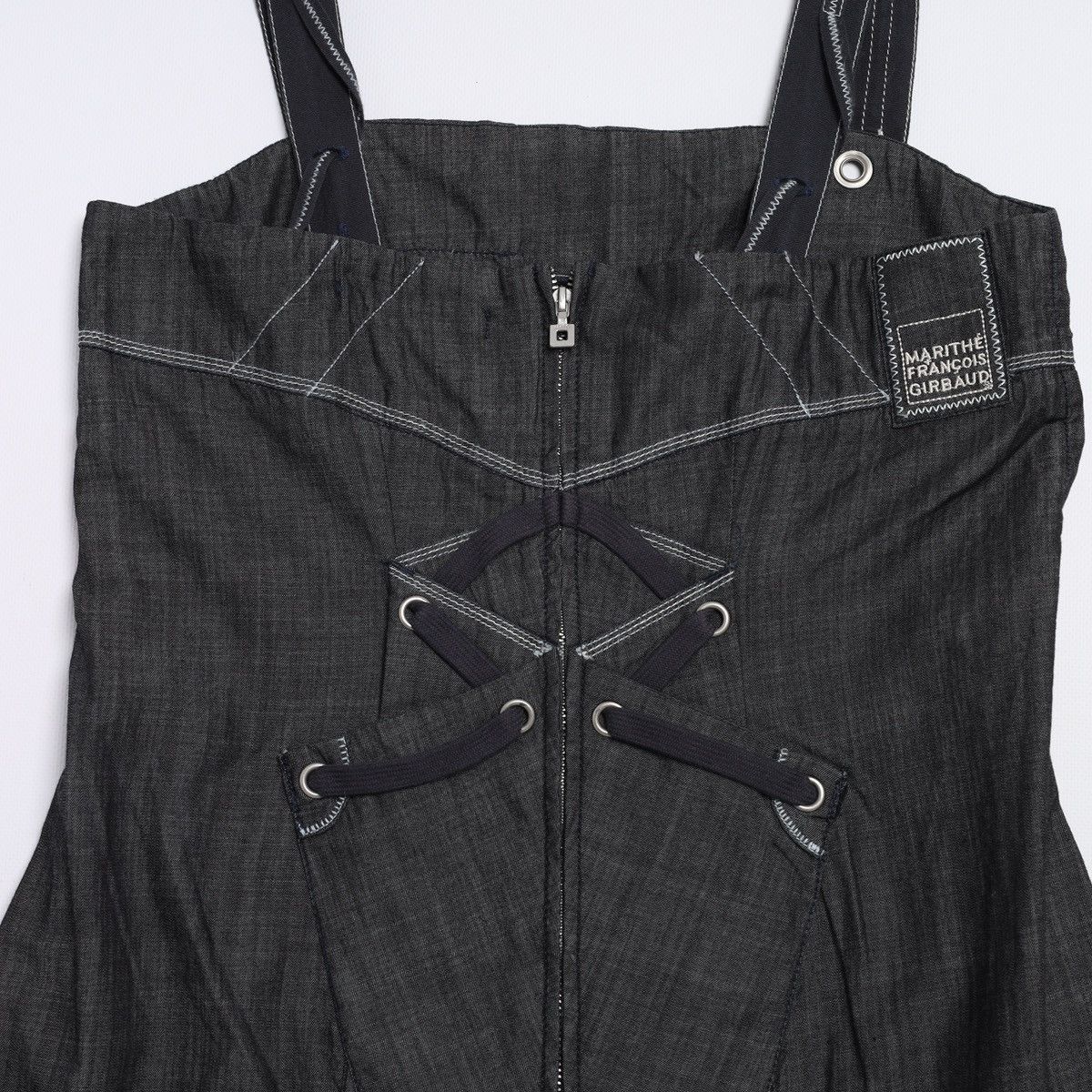 Marithe + Francois Girbaud Marithe Francois Girbaud Vintage Mini Dress y2k Grunge Rare Size S / US 4 / IT 40 - 11 Thumbnail