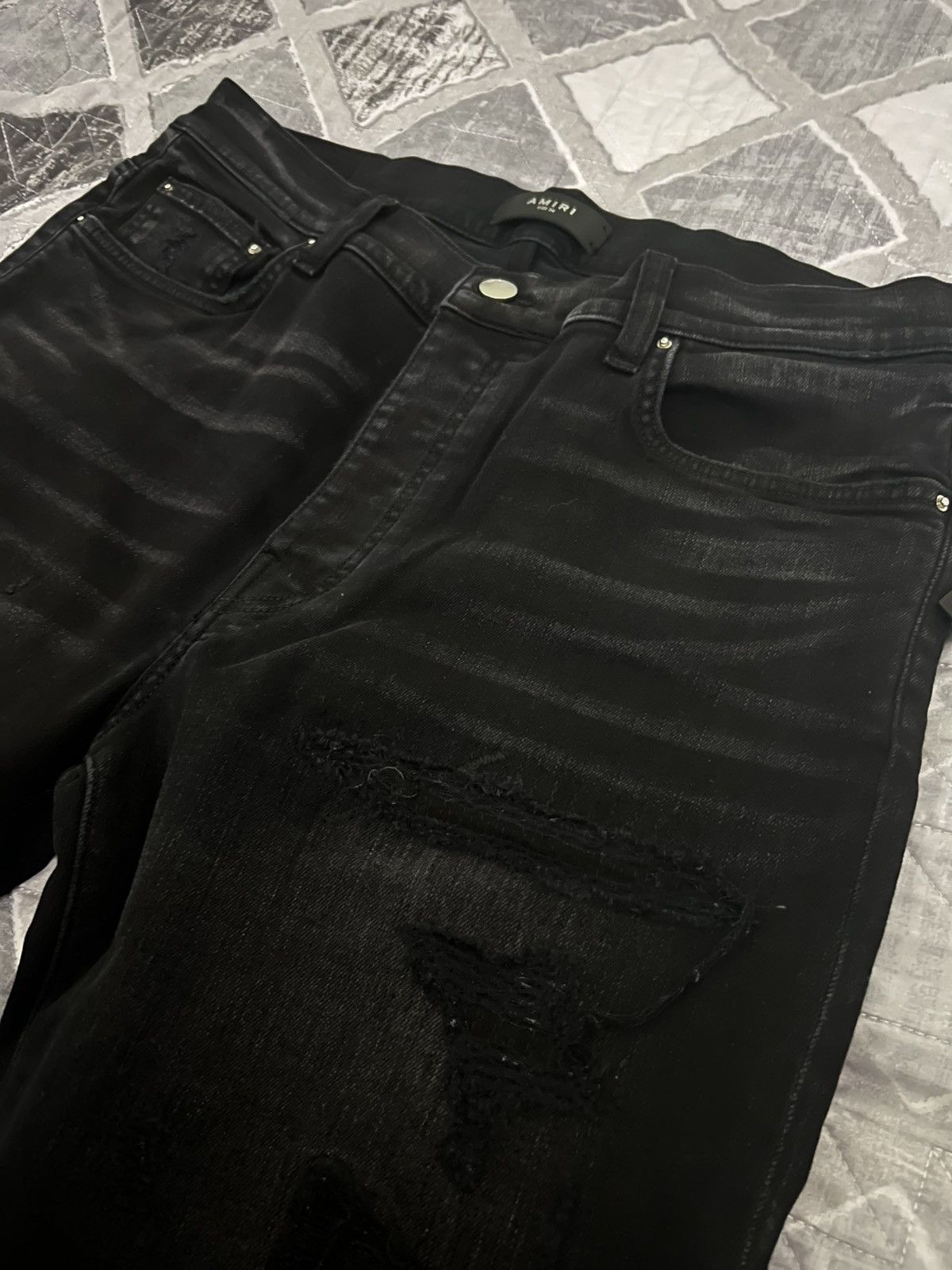 Amiri Amiri Varsity Jean Size US 34 / EU 50 - 6 Thumbnail
