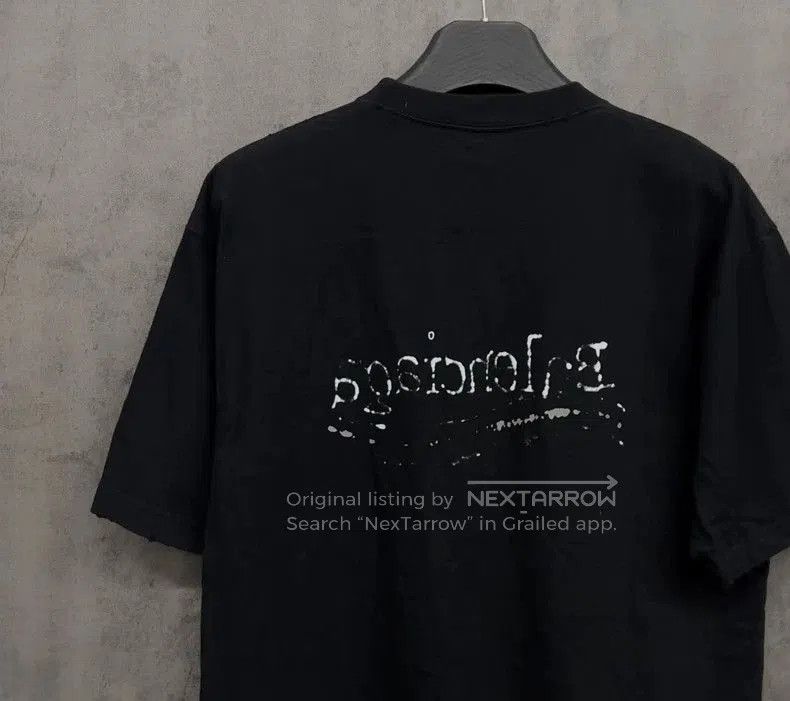 Balenciaga Balenciaga Coke Logo Distressed Short Sleeve. Size US S / EU 44-46 / 1 - 3 Thumbnail