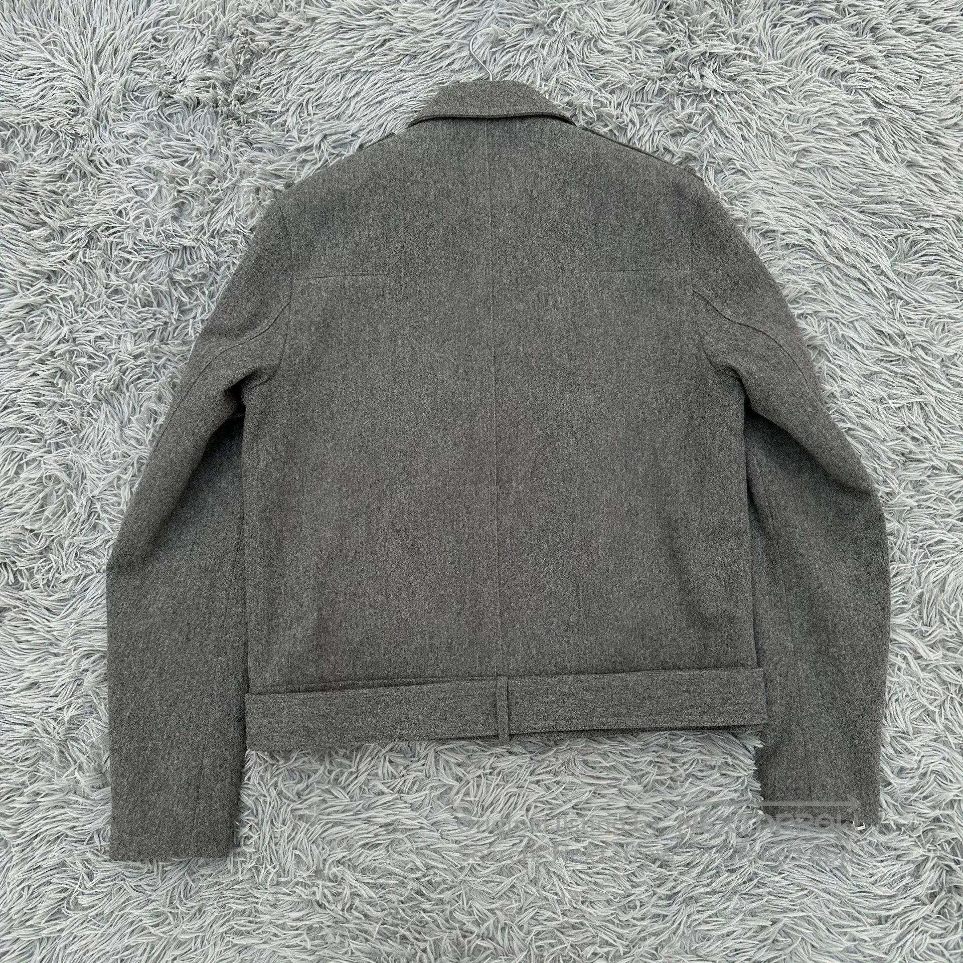 Dior Dior Homme Gray Zip Wool Jacket. Size US M / EU 48-50 / 2 - 4 Thumbnail