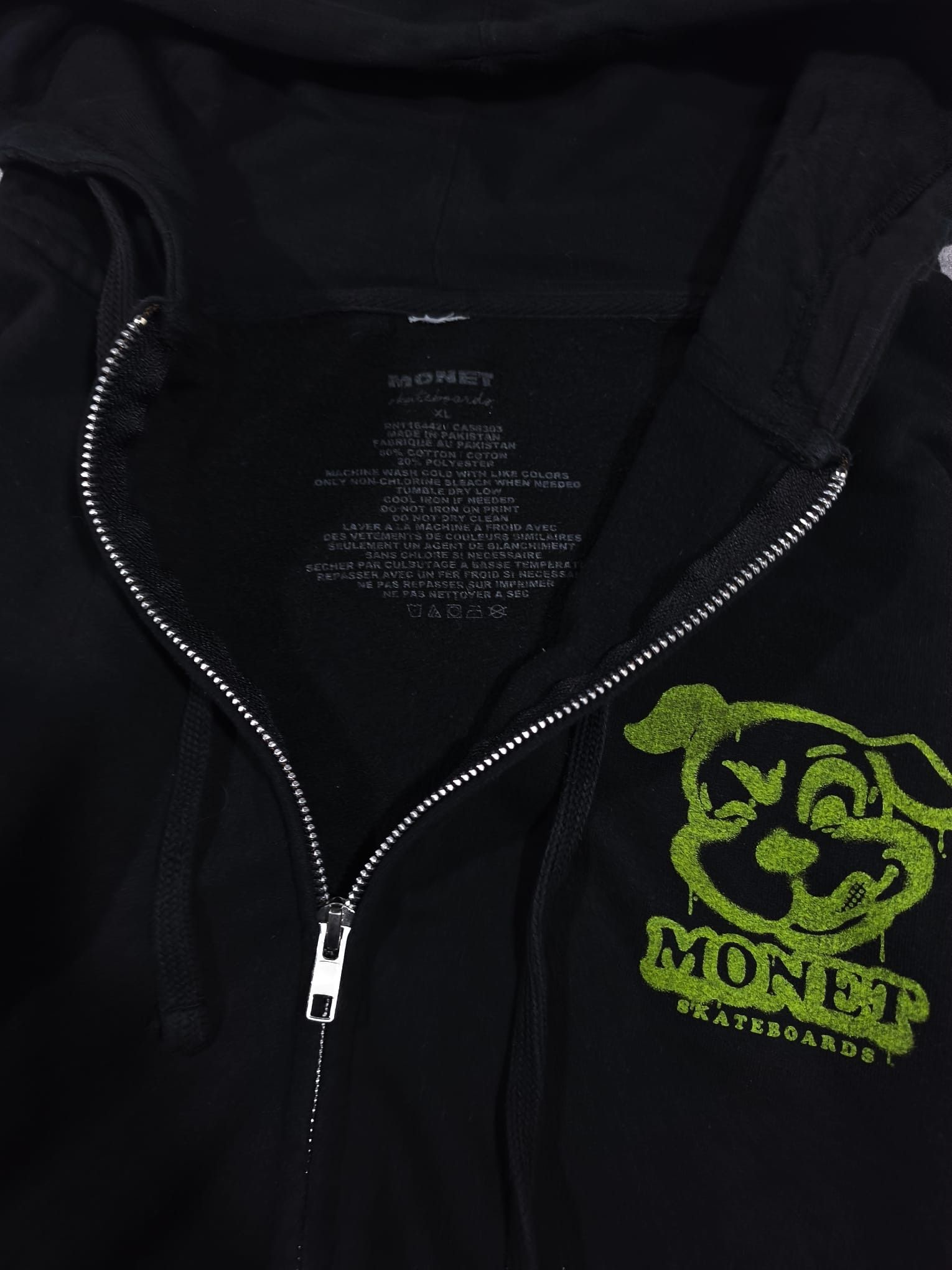 Sex Skateboards Monet skateboards zip hoodie XL Size US XL / EU 56 / 4 - 5 Thumbnail