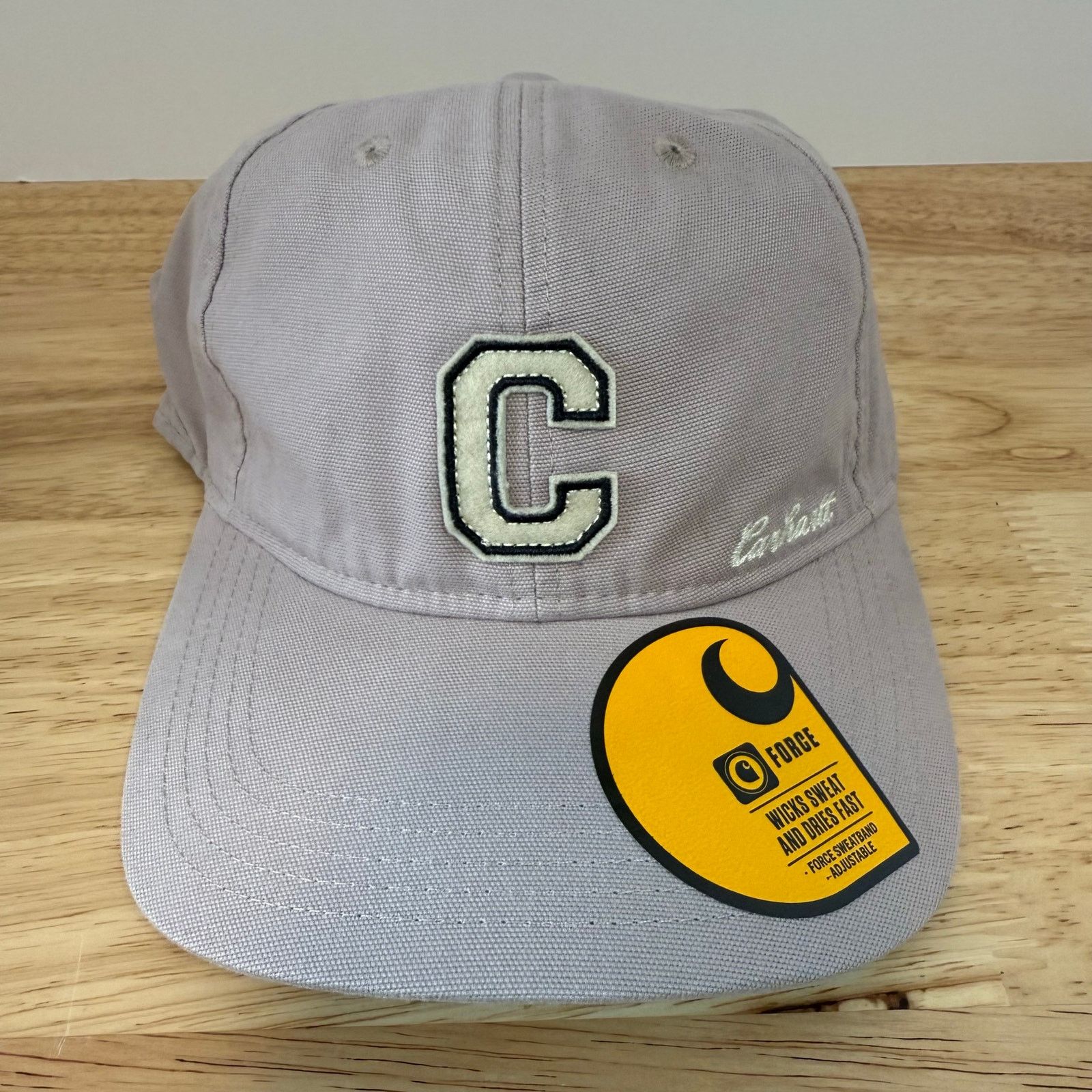 Carhartt Carhartt Force Canvas C Patch Navy Adjustable Hat OS New NWT Size ONE SIZE - 1 Thumbnail