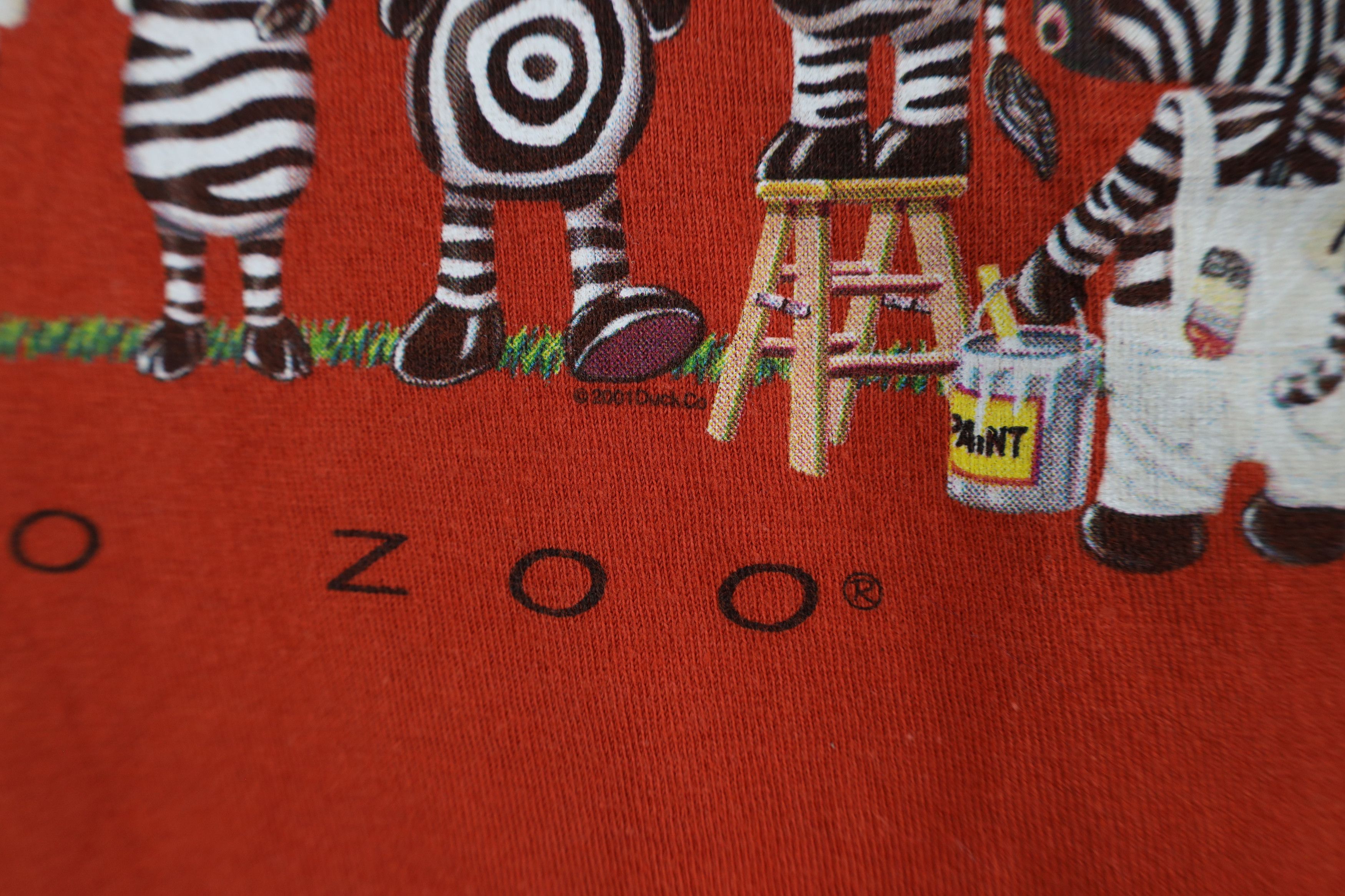 Vintage Vintage Y2K 2001 Streetwear Toledo Zoo Short Sleeve T-Shirt Size M / US 6-8 / IT 42-44 - 6 Thumbnail