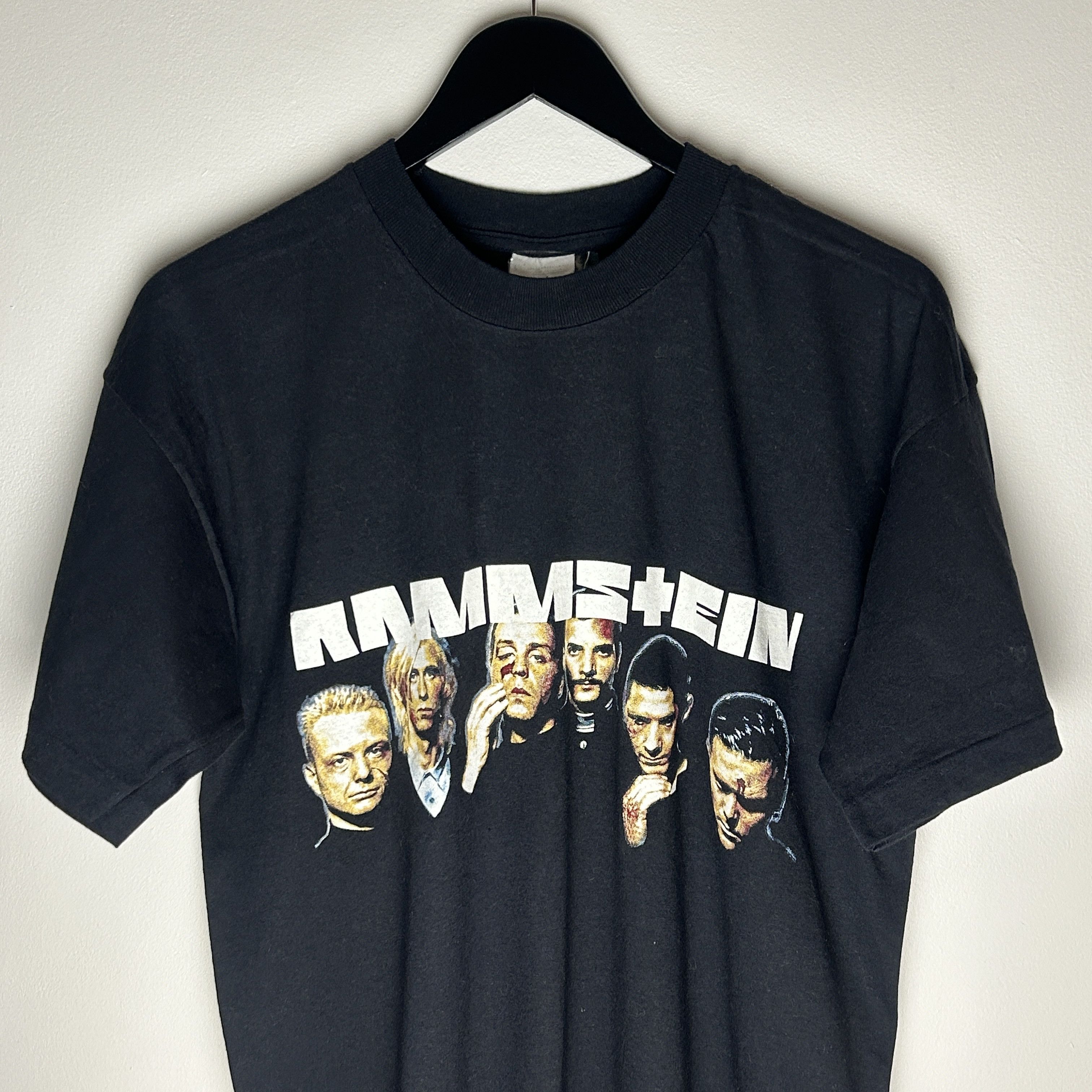 Band Tees Vintage Rammstein Sehnsucht 90’s Band T-shirt Size US L / EU 52-54 / 3 - 1 Thumbnail