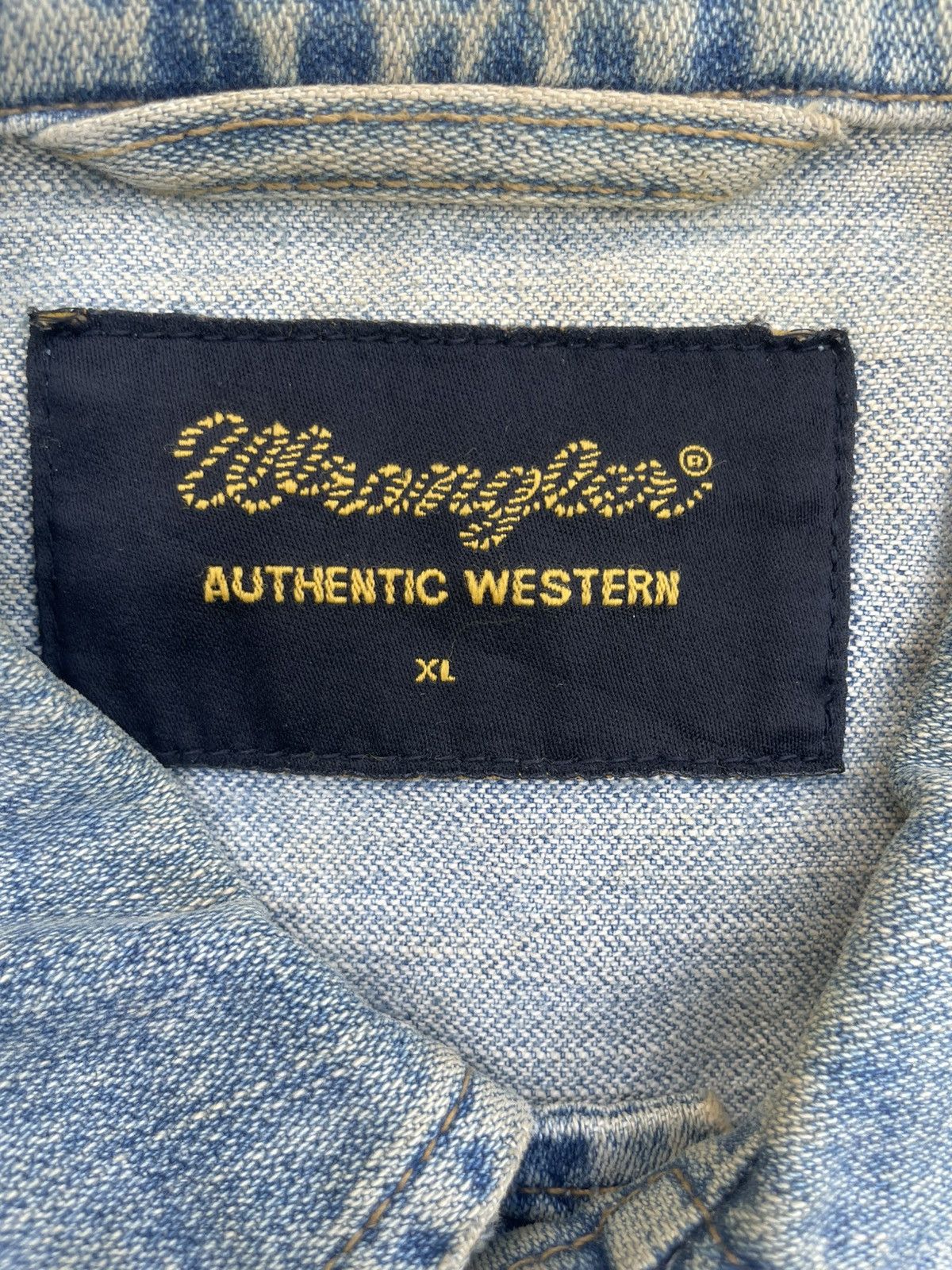 Japanese Brand × Vintage × Wrangler WRANGLER AUTHENTIC WESTERN VINTAGE Size US XL / EU 56 / 4 - 7 Thumbnail