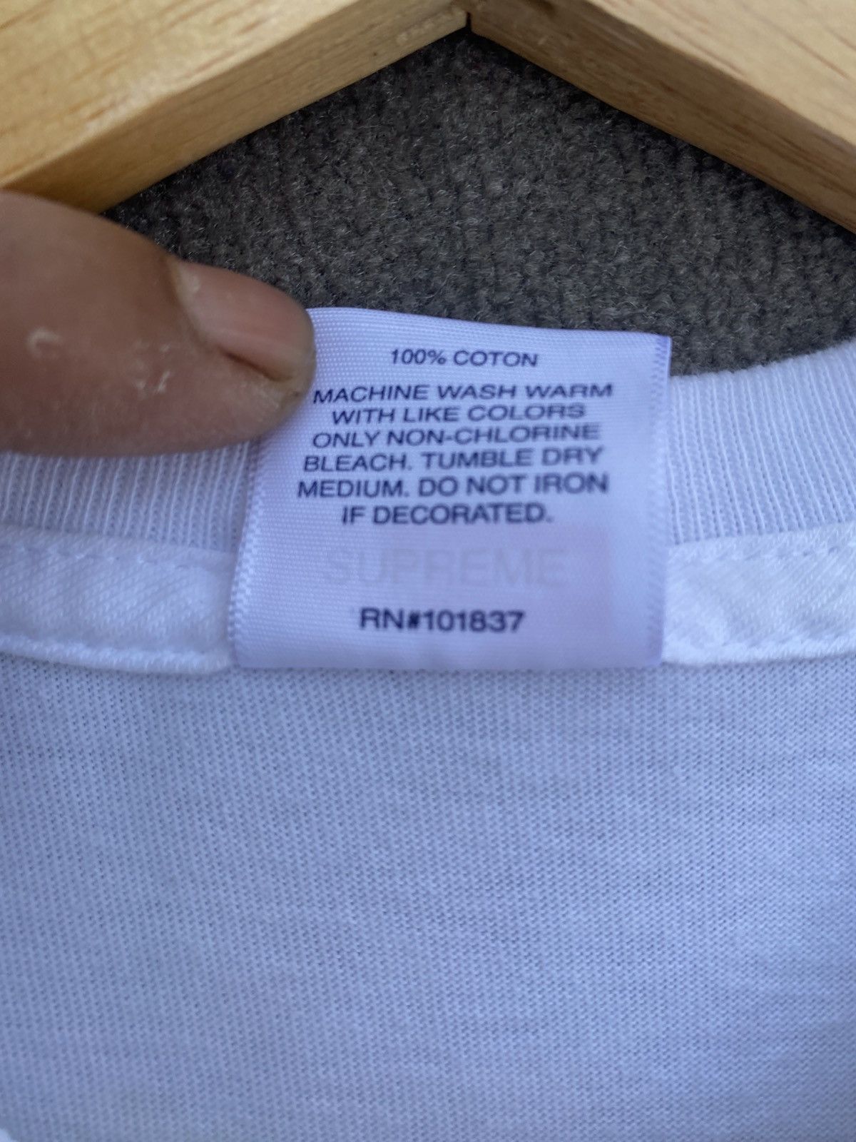 Supreme SUPREME GUTS TEE Size US S / EU 44-46 / 1 - 5 Thumbnail