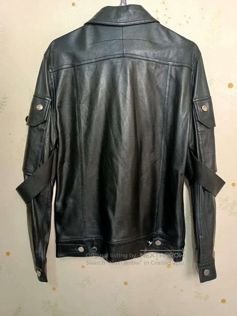 Givenchy Givenchy Size46 Men's Leather Jacket Size US M / EU 48-50 / 2 - 2 Thumbnail