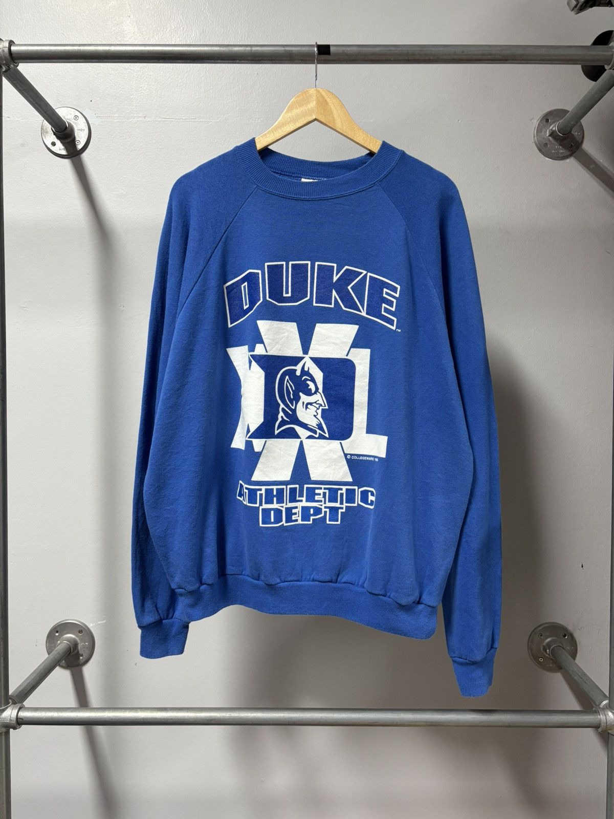 Other Vintage 90s 1996 Duke University Sweatshirt Size US XXL / EU 58 / 5 - 1 Thumbnail