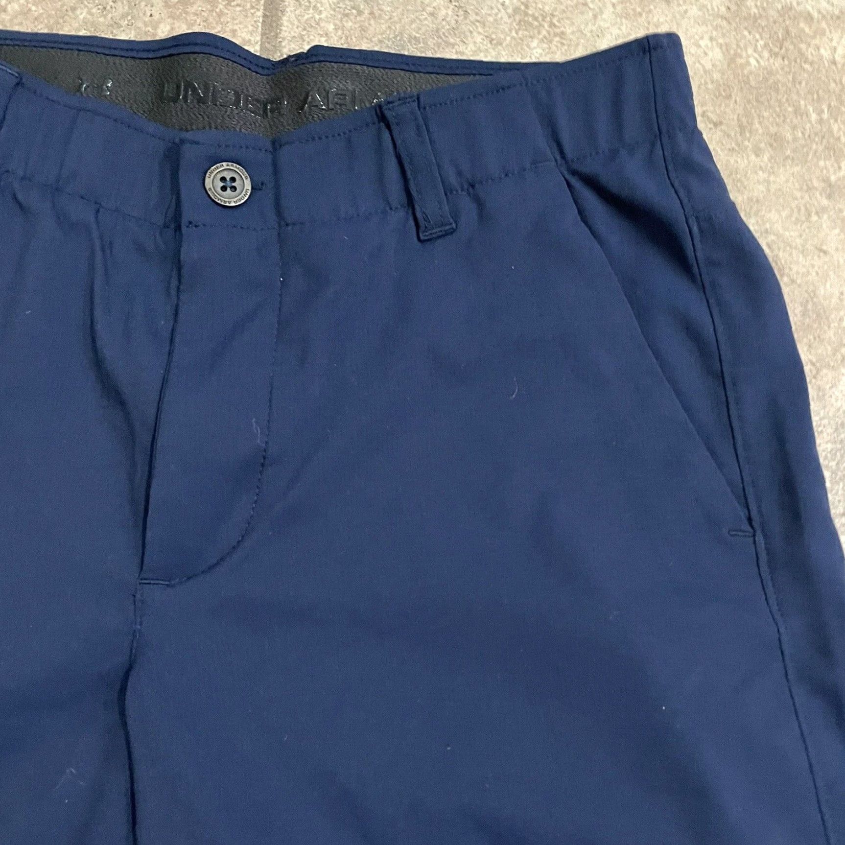 Under Armour VINTAGE Under Armour Golf Shorts Mens Size 30 Blue Performance HeatGear Chino Size US 30 / EU 46 - 2 Thumbnail