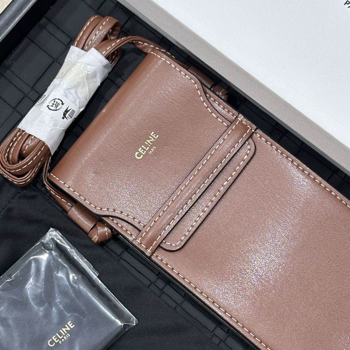 Celine Celine Leather Sunglasses Case Size ONE SIZE - 3 Thumbnail