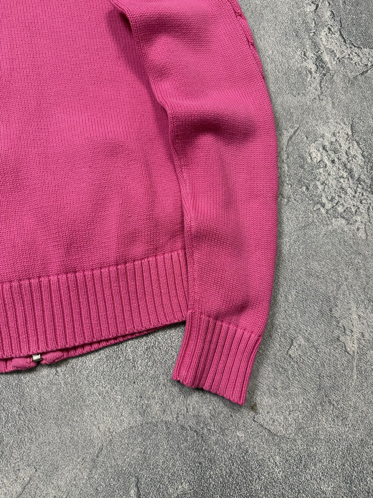 Polo Ralph Lauren Vintage Polo Ralph Lauren Casual Stripe Zip Sweater Y2K Size L / US 10 / IT 46 - 10 Thumbnail