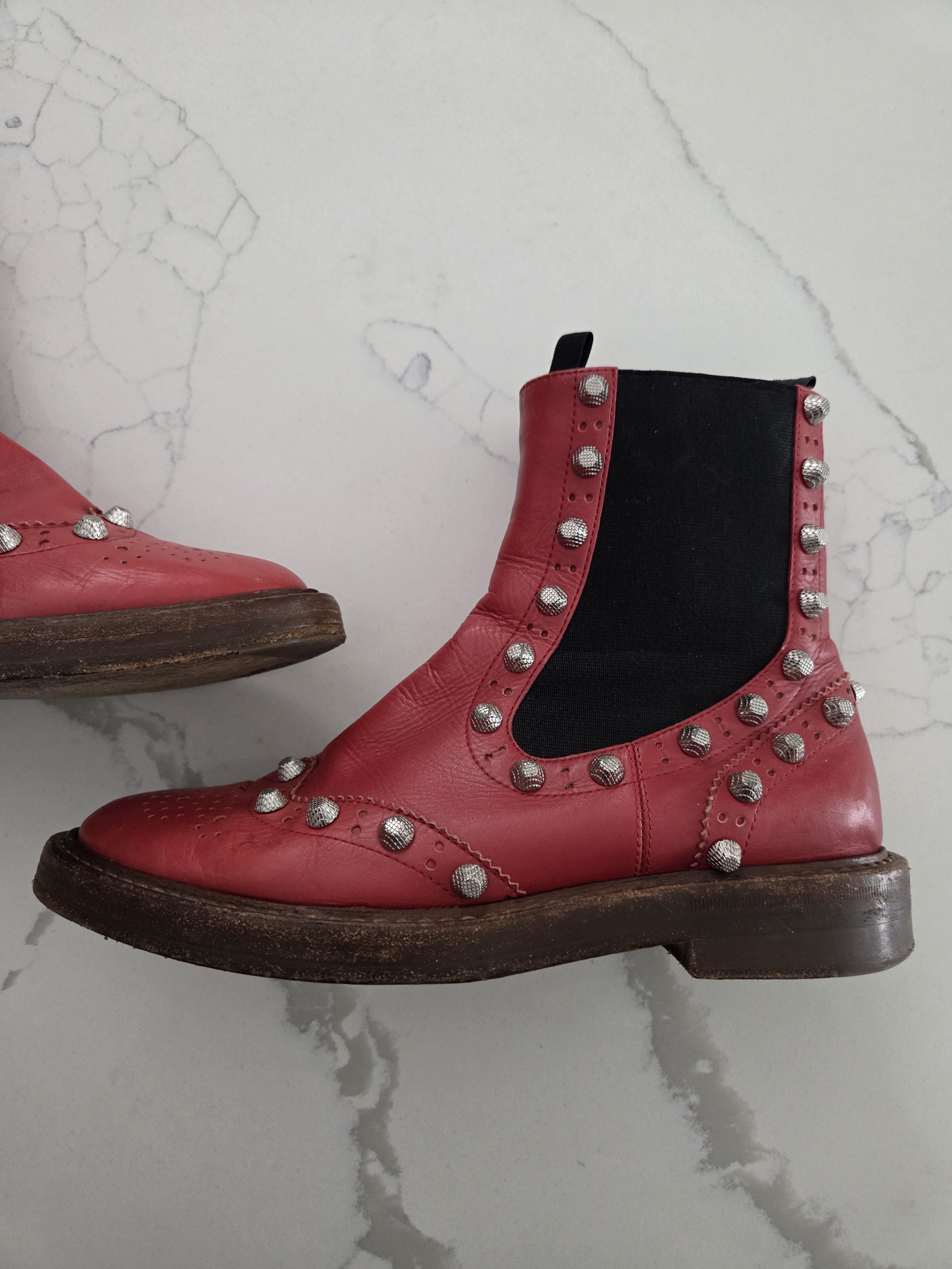 Balenciaga Studded Chelsea Boots Size US 9 / IT 39 - 2 Thumbnail
