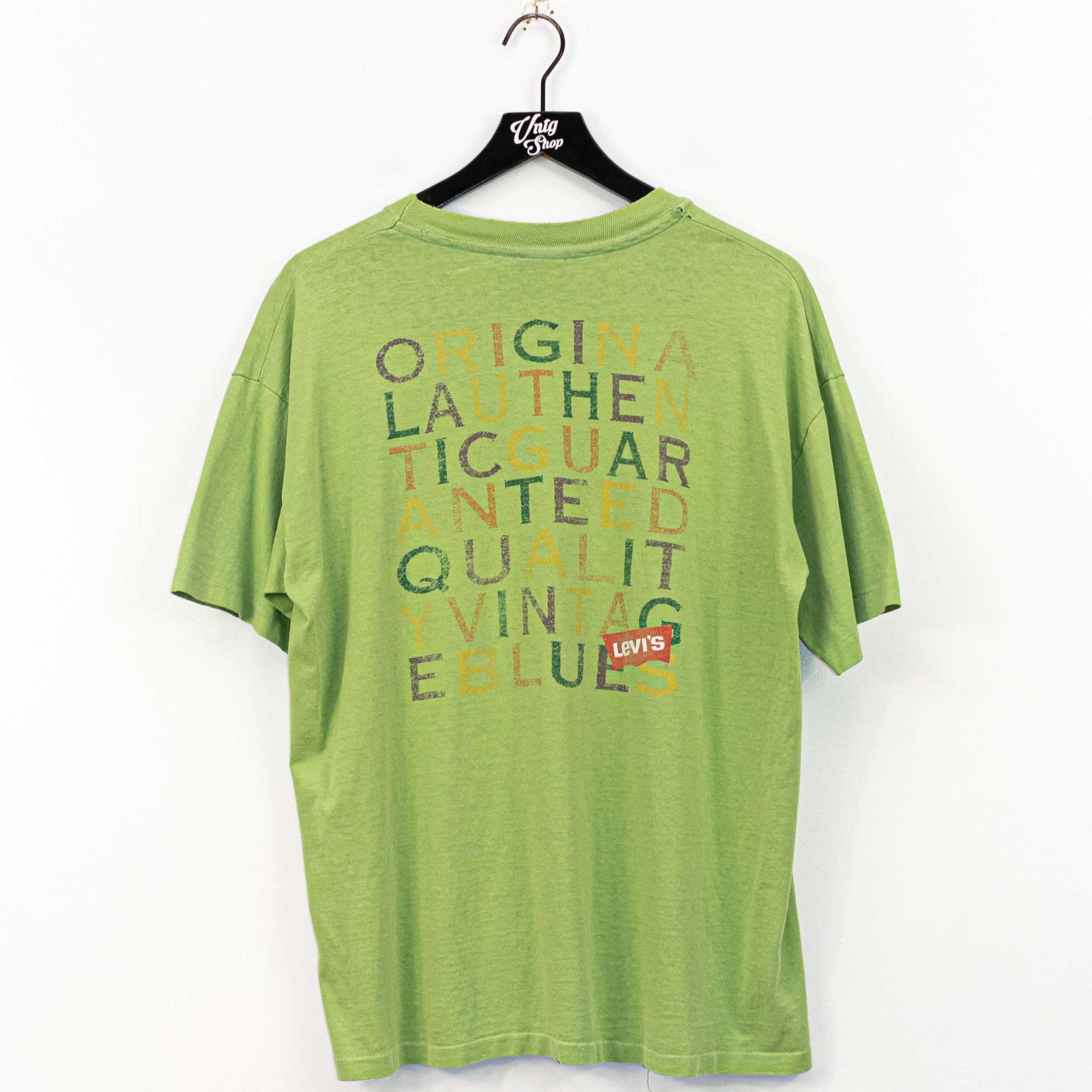 Levi's Levi's Authentic Guaranteed Quality T-Shirt Thrashed 90s Size US XL / EU 56 / 4 - 1 Thumbnail