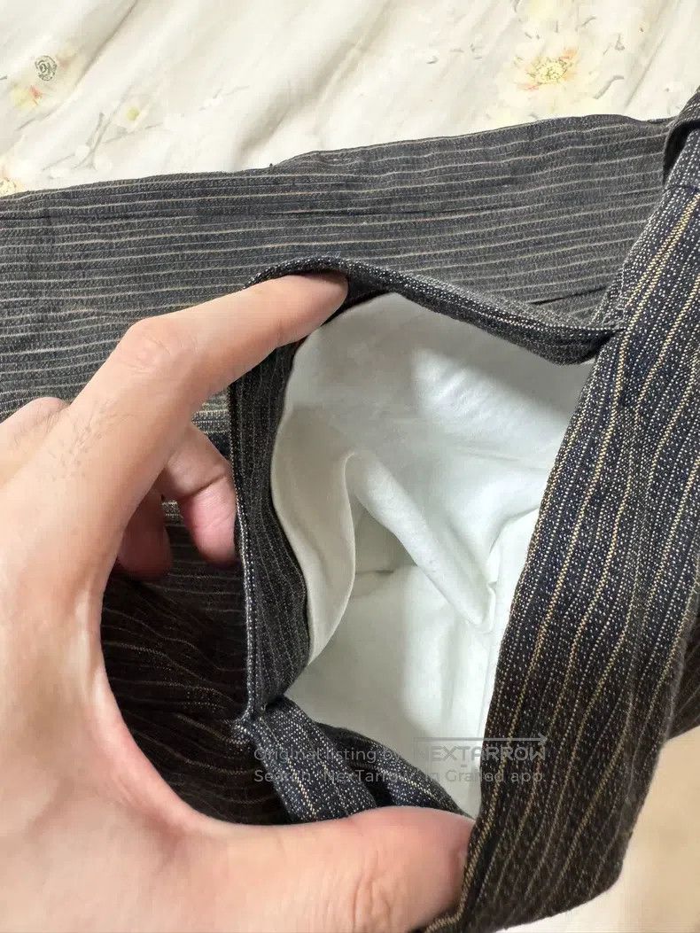 Visvim Visvim size 1 23ss hakama santome wool-cotton-linen blend s Size US 28 / EU 44 - 6 Thumbnail