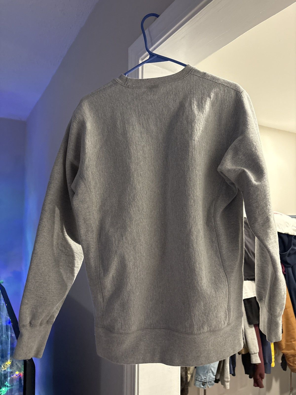 Supreme Supreme Arc Logo Crewneck, FW15 / Medium / Grey Size US M / EU 48-50 / 2 - 2 Thumbnail