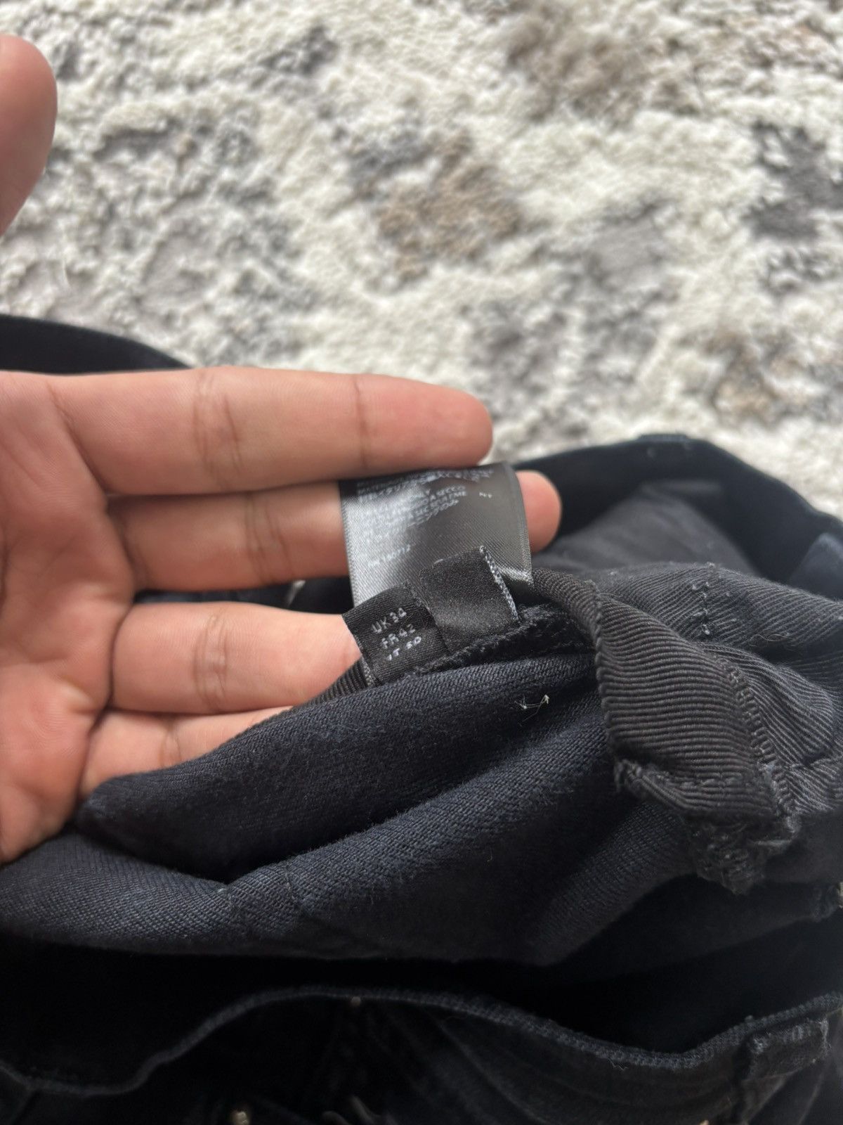 Amiri Amiri Black Logo Jeans Size US 34 / EU 50 - 7 Thumbnail