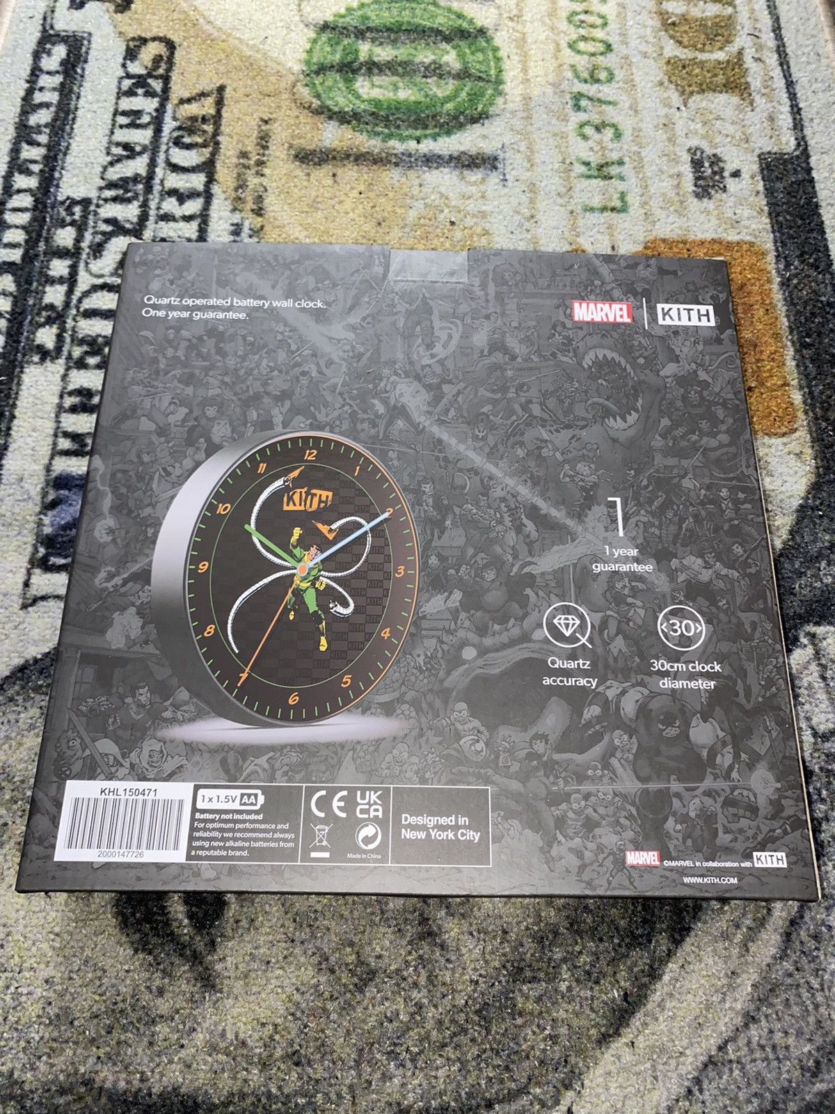 Kith × Marvel Comics Kith x Marvel Doctor Octopus Clock Size ONE SIZE - 3 Thumbnail