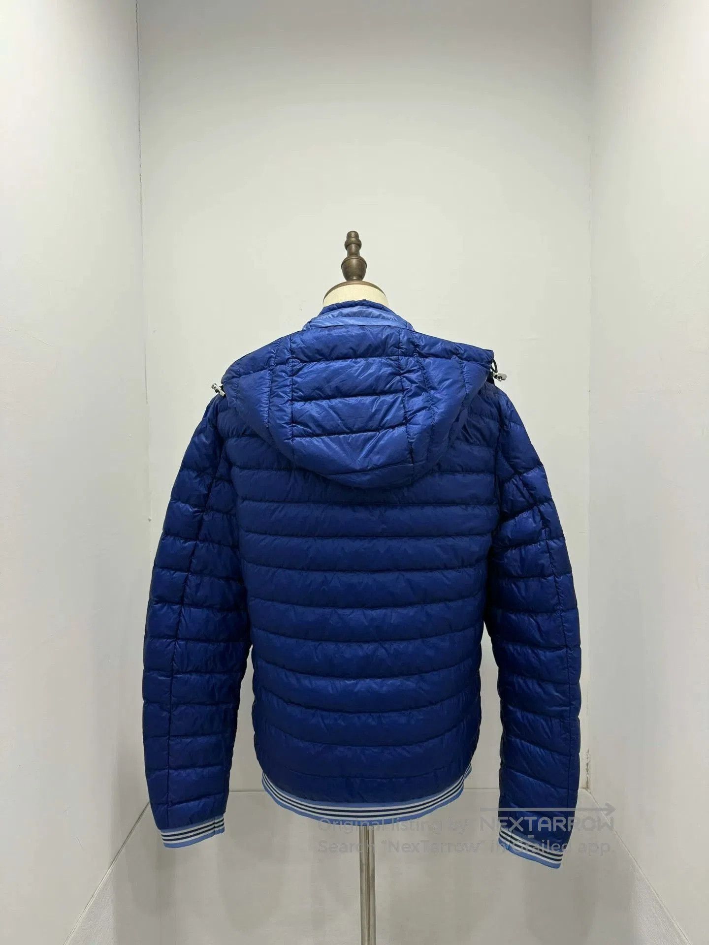Moncler blue Moncler striped puffer jacket. Size S / US 4 / IT 40 - 2 Thumbnail