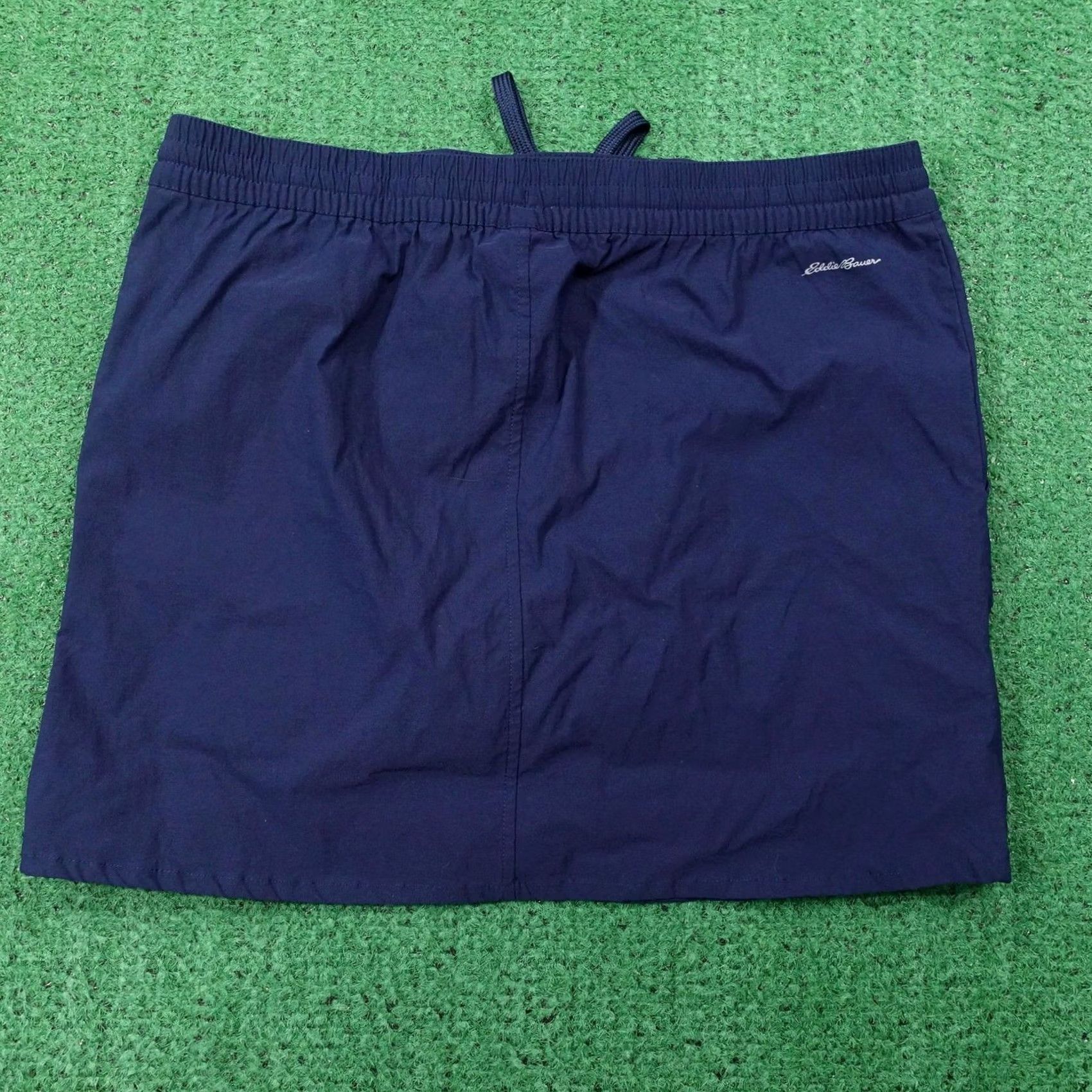 Eddie Bauer Eddie Bauer Skirt Womens Medium Blue Drawstring Athletic Elastic Wrap Pocket Size 32" / US 10 / IT 46 - 4 Thumbnail