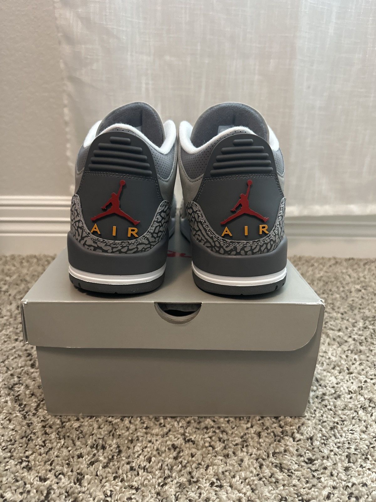 Jordan Brand Air Jordan 3 Retro “Cool Grey” Size US 12 / EU 45 - 4 Thumbnail